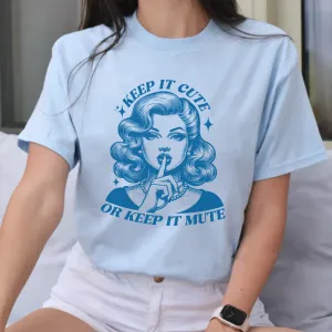 Keep It Cute Retro Graphic T-Shirt pregnancy jeans best price