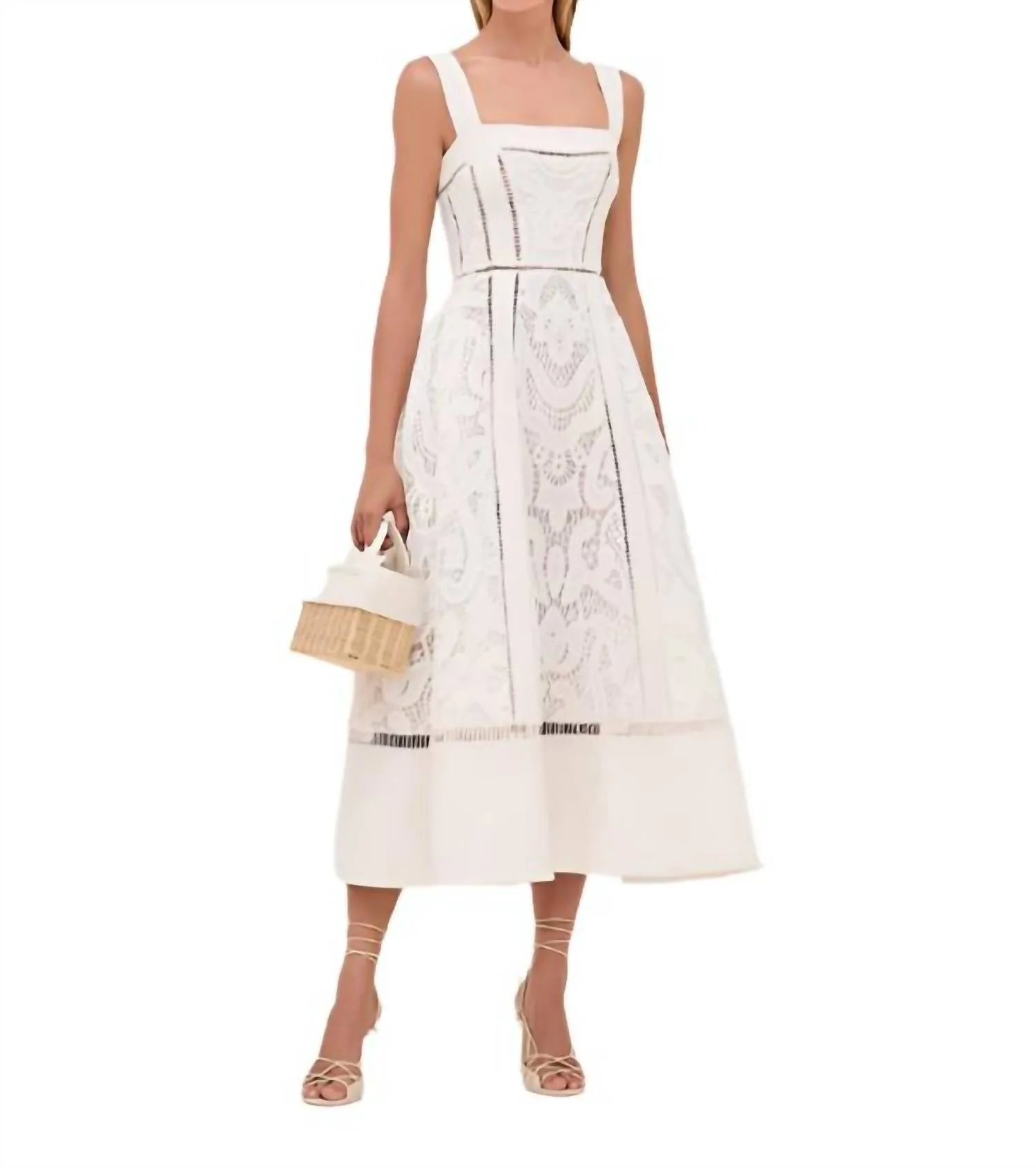 Kensington Dress In Ivory