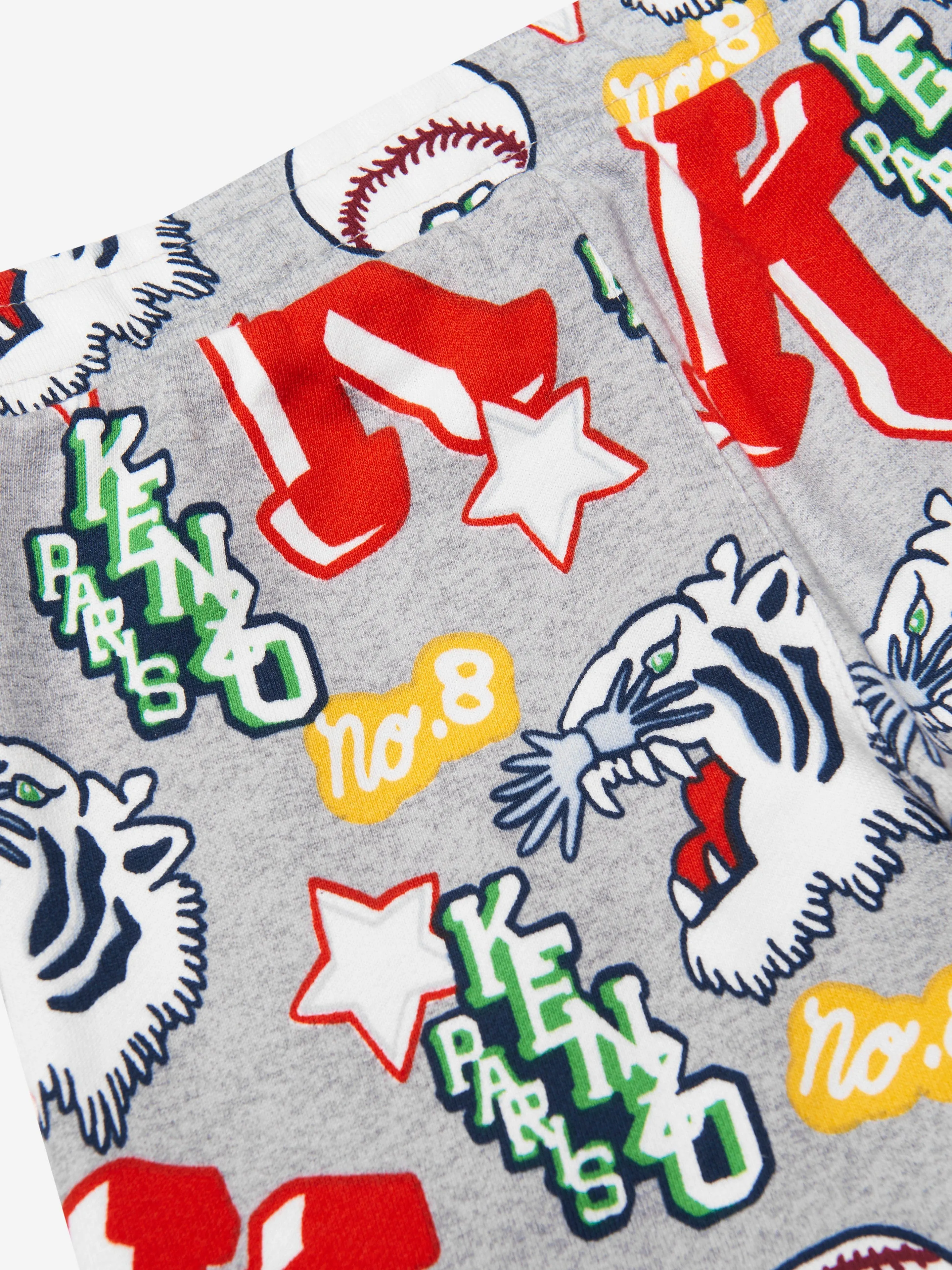KENZO Boys Kenzo Club Joggerhose in Grau