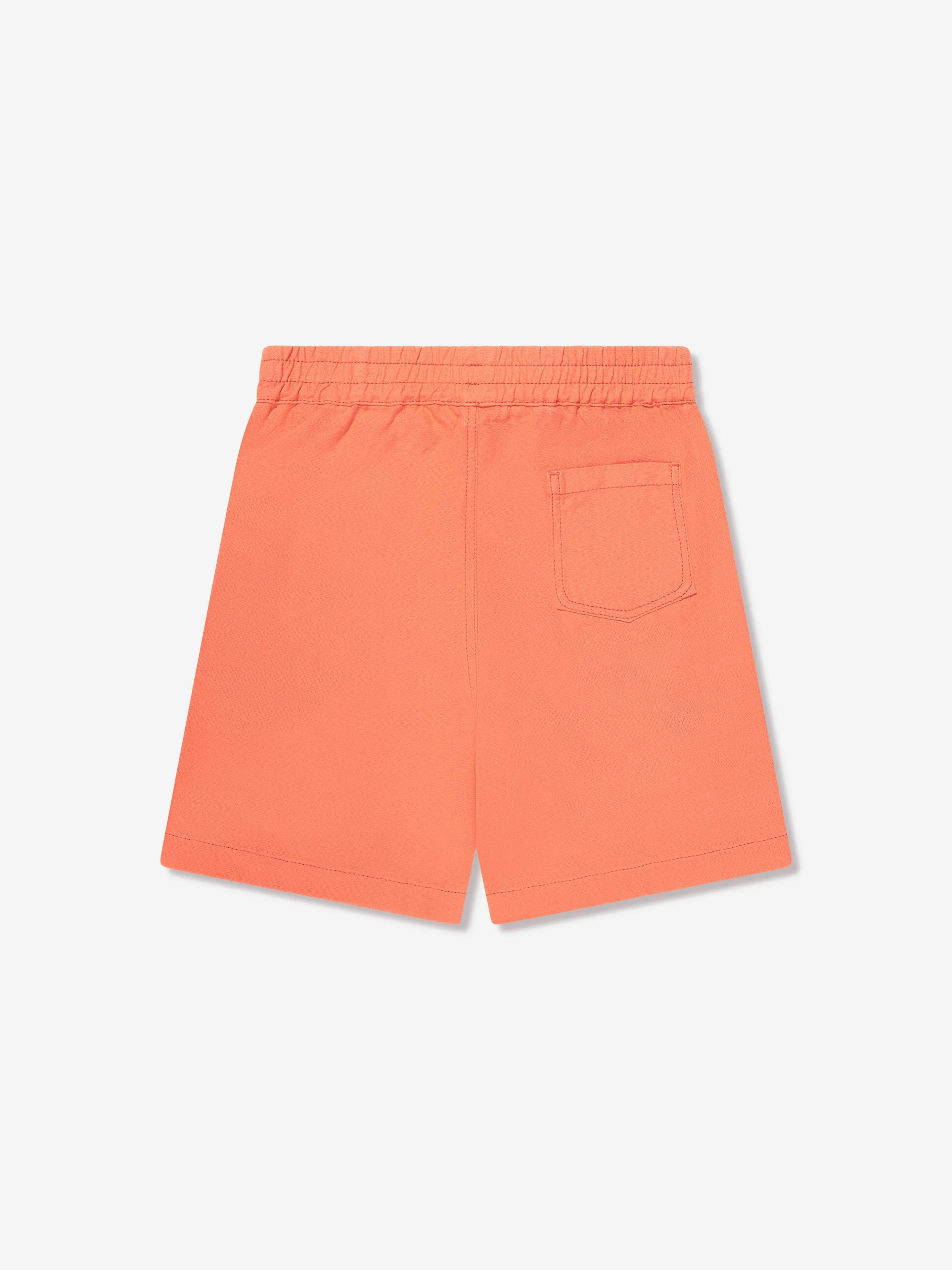 KENZO Boys Logo Bermuda-Shorts in Rot