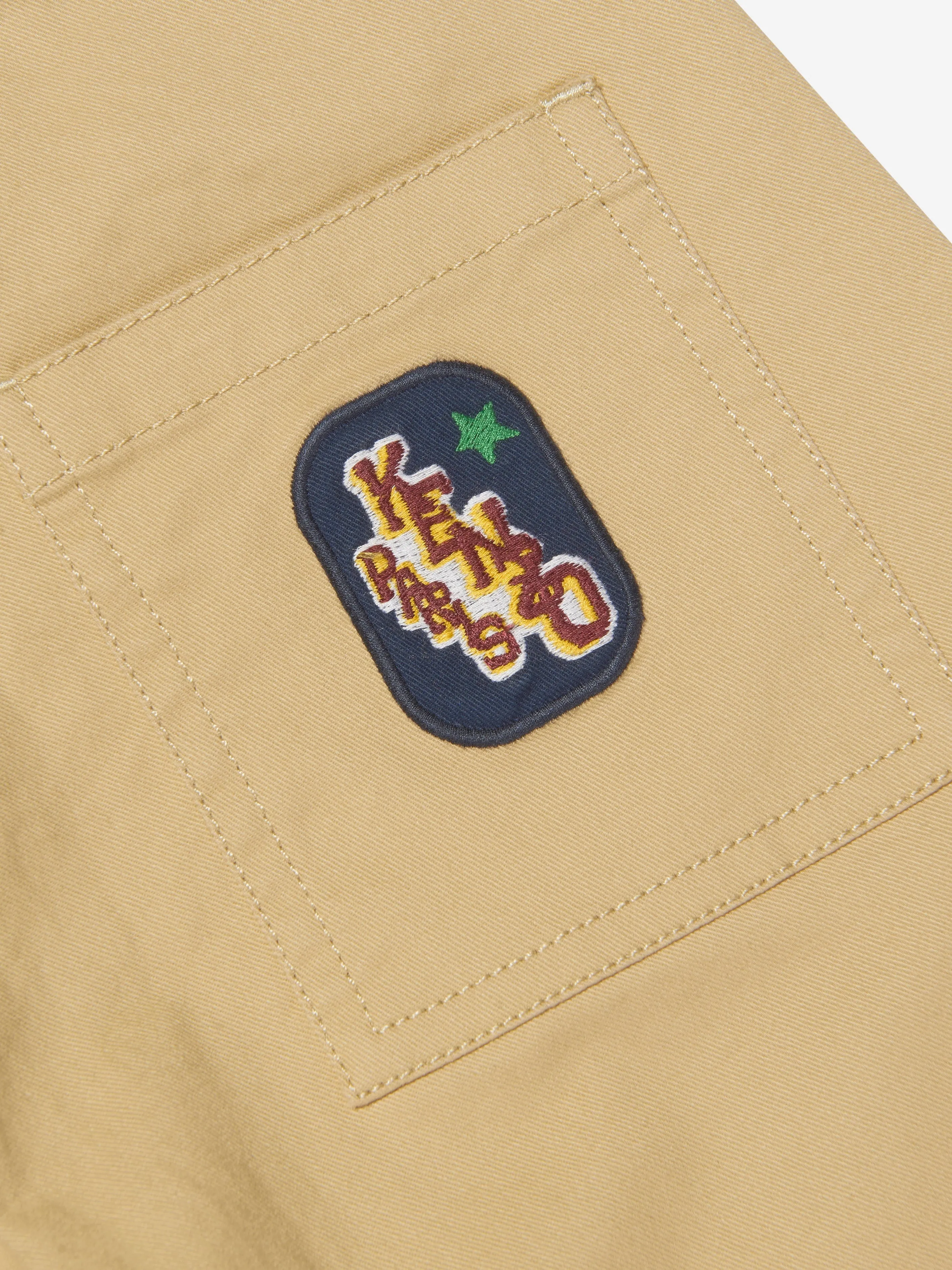 KENZO Kids Weite Hose in Beige