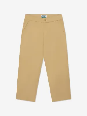 KENZO Kids Weite Hose in Beige
