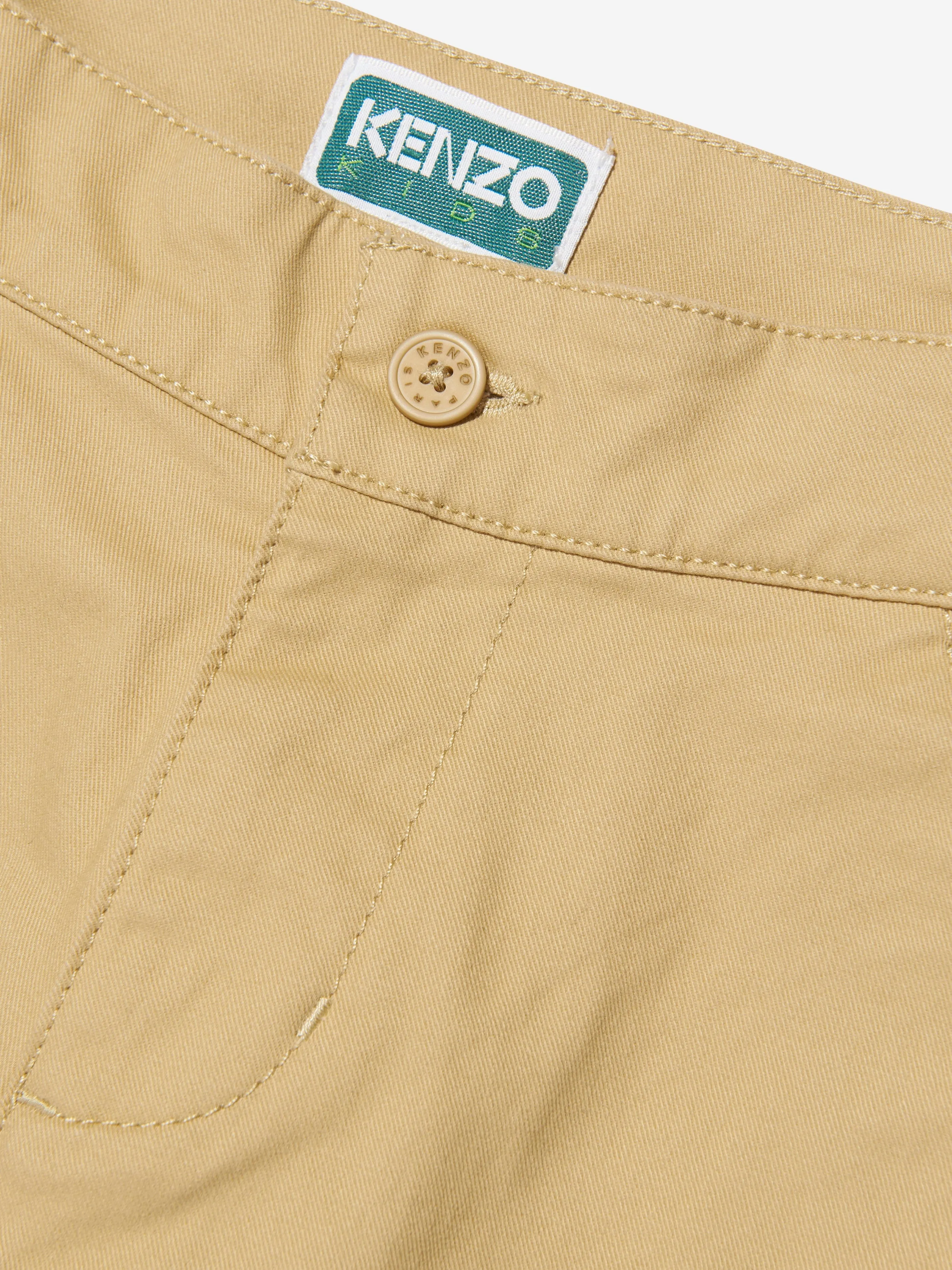 KENZO Kids Weite Hose in Beige