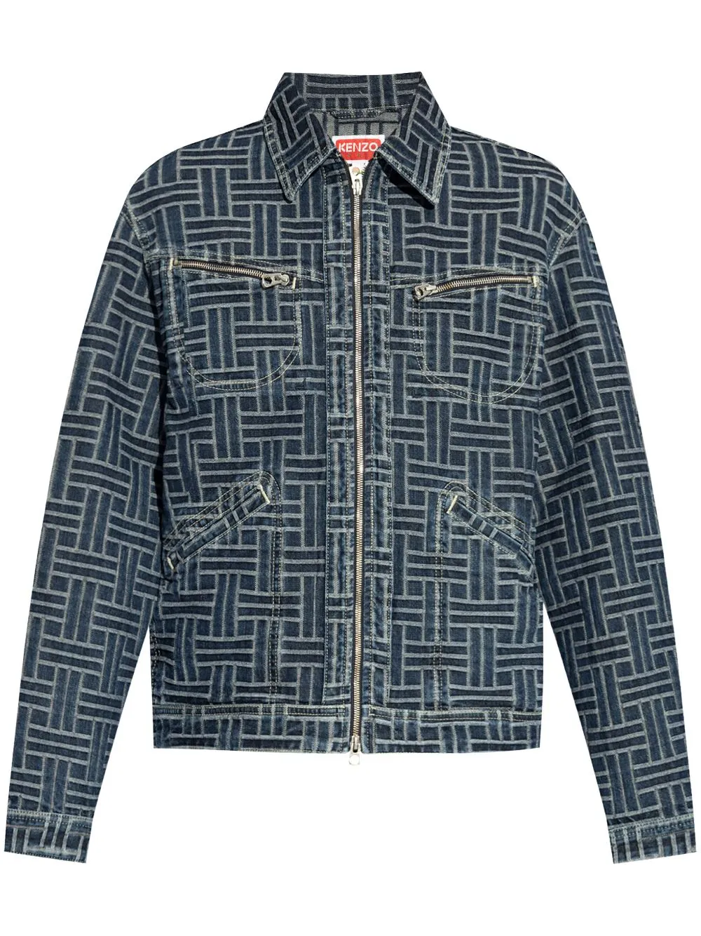 Kenzo Weave Jacket winter jackets clearance