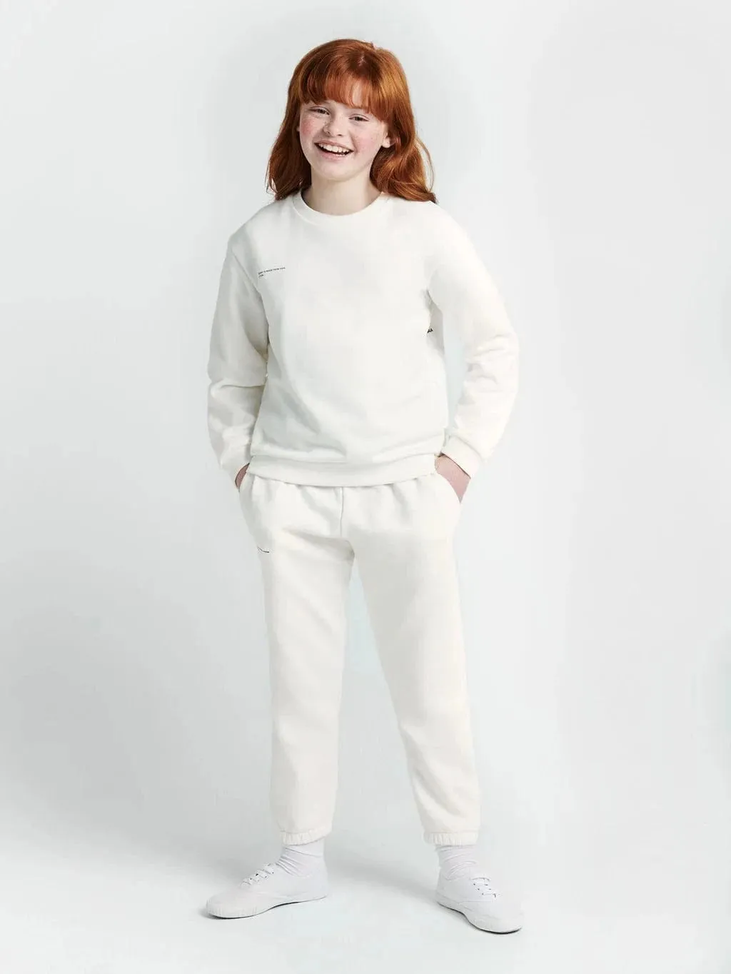 Kids 365 Midweight Trackhose in Elfenbein