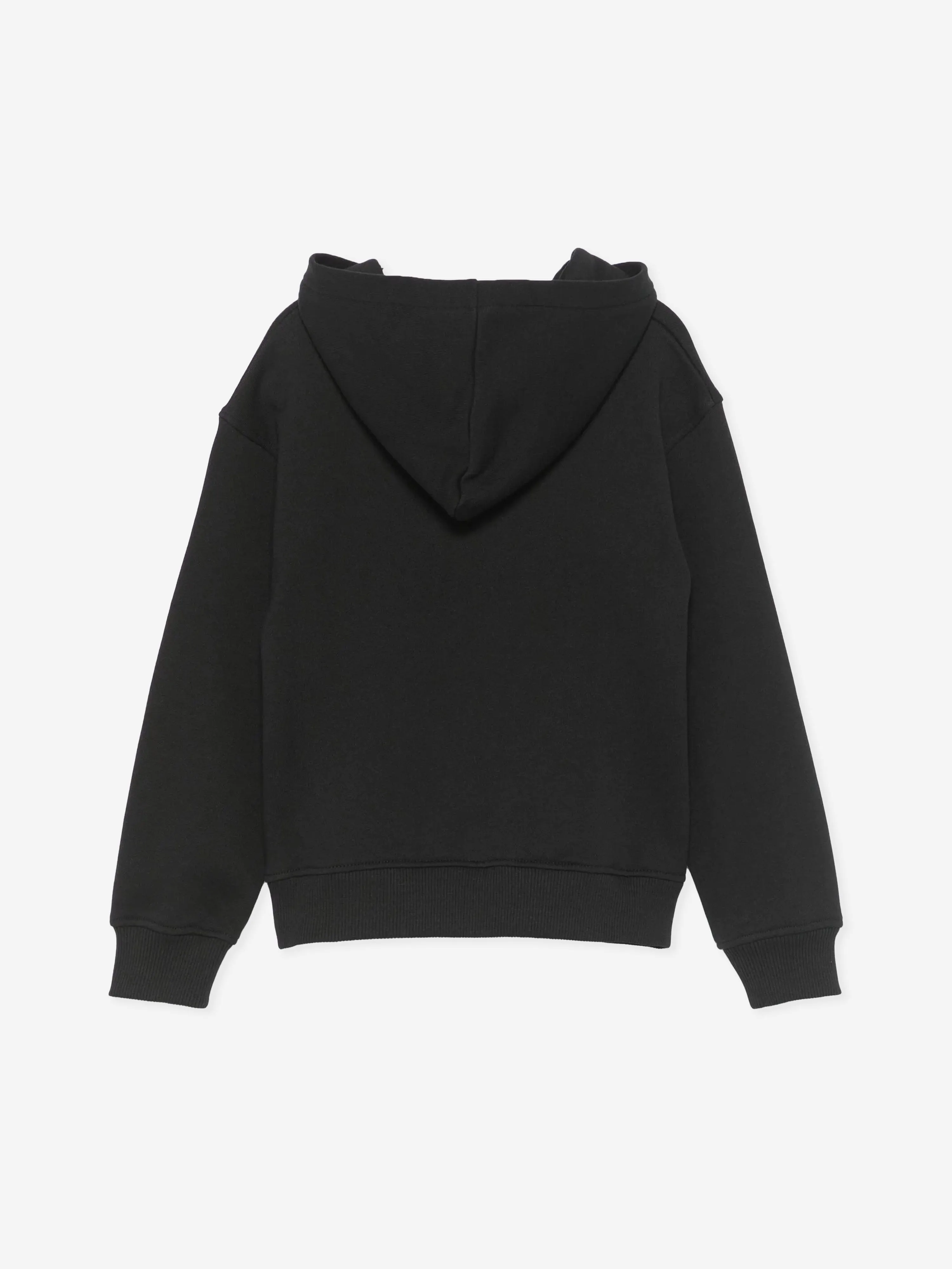 Kids Bear Logo Kapuzenpullover in Schwarz