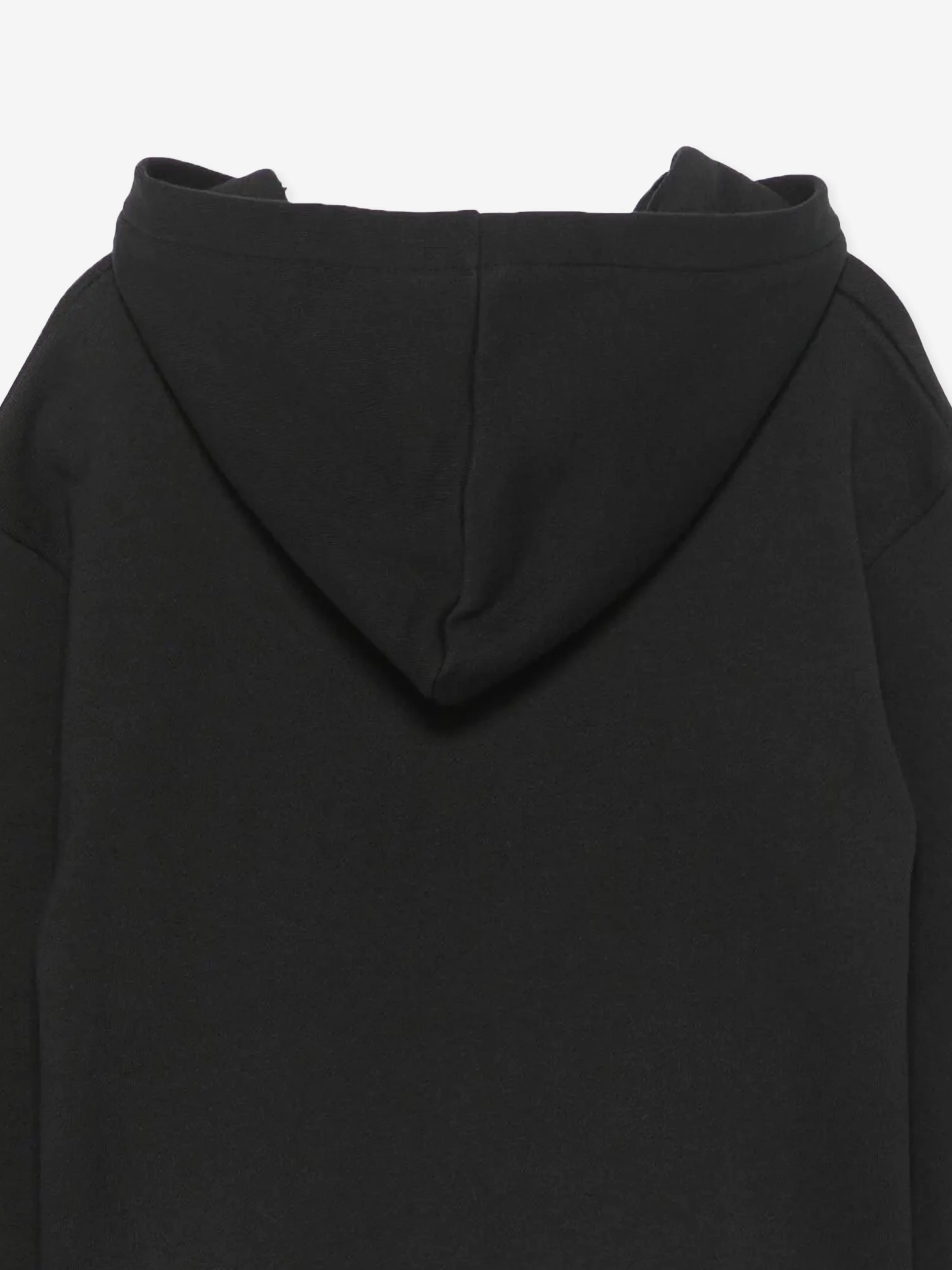 Kids Bear Logo Kapuzenpullover in Schwarz