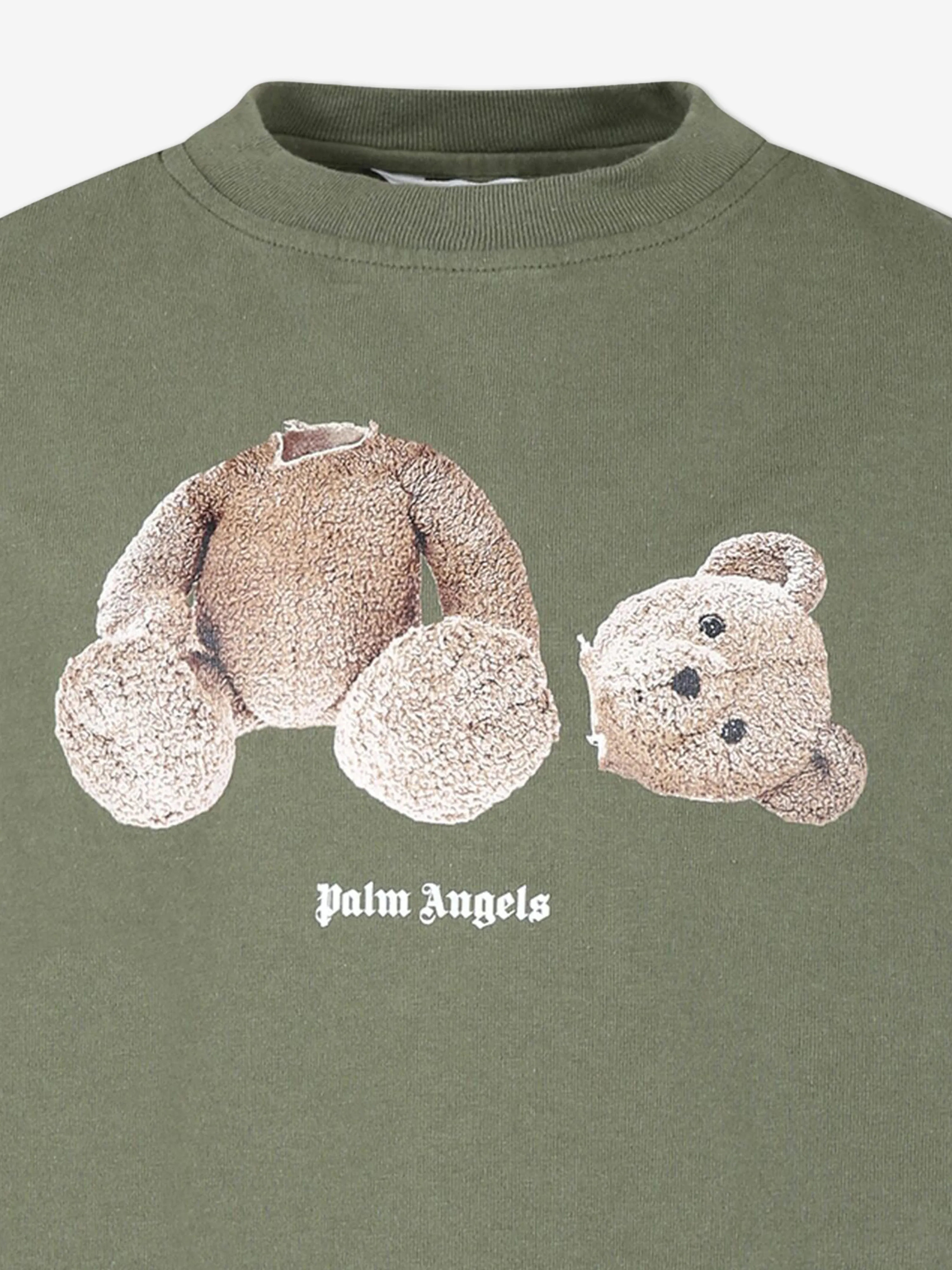 Kinder Bär T-Shirt in Grün
