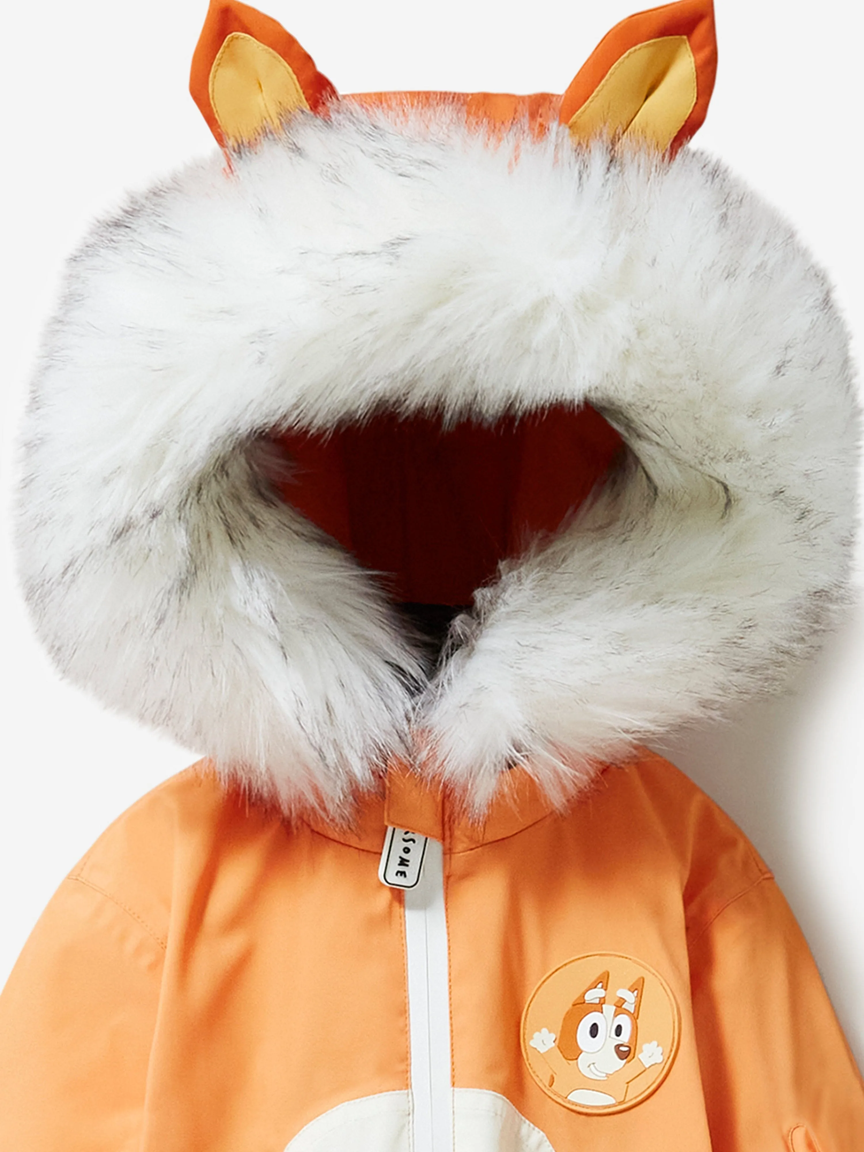 Kinder-Bingo-Schneeanzug in Orange