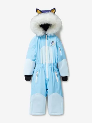 Kinder Bluey Schneeanzug in Blau