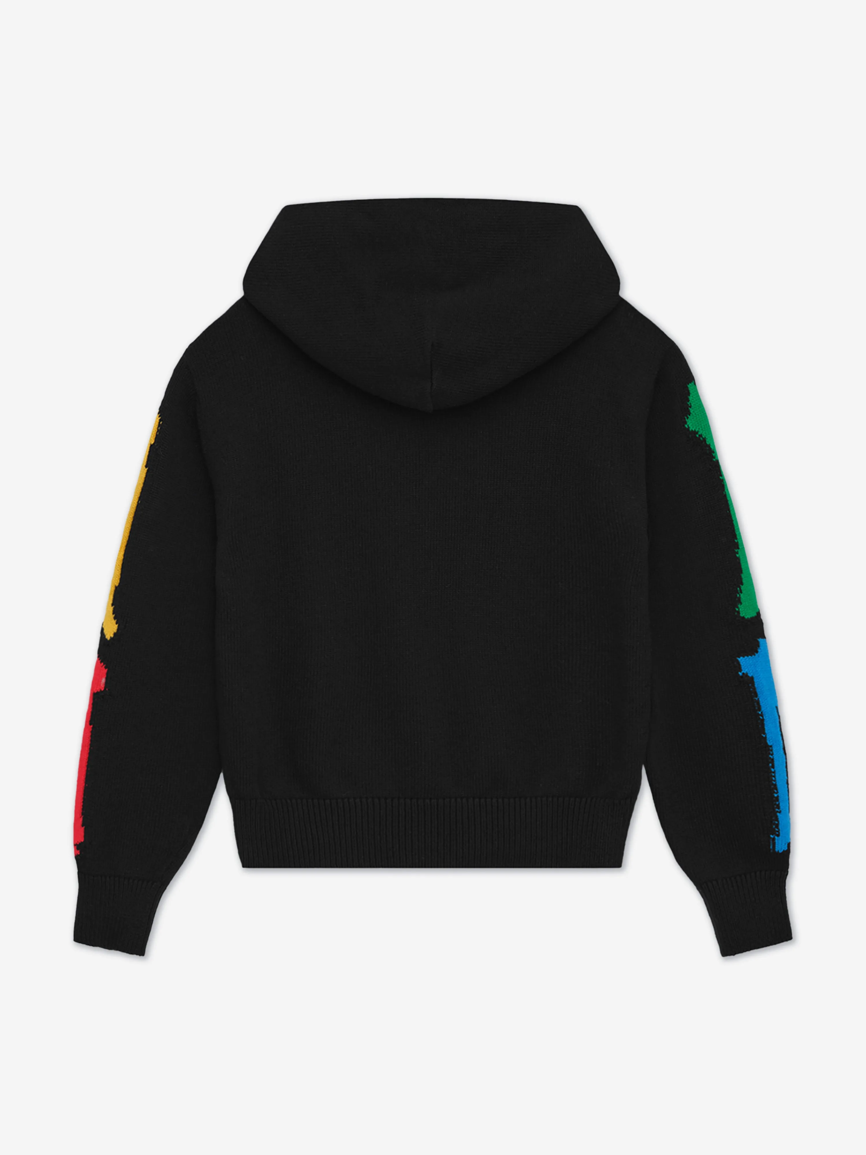 Kids Bones Hoodie in Schwarz