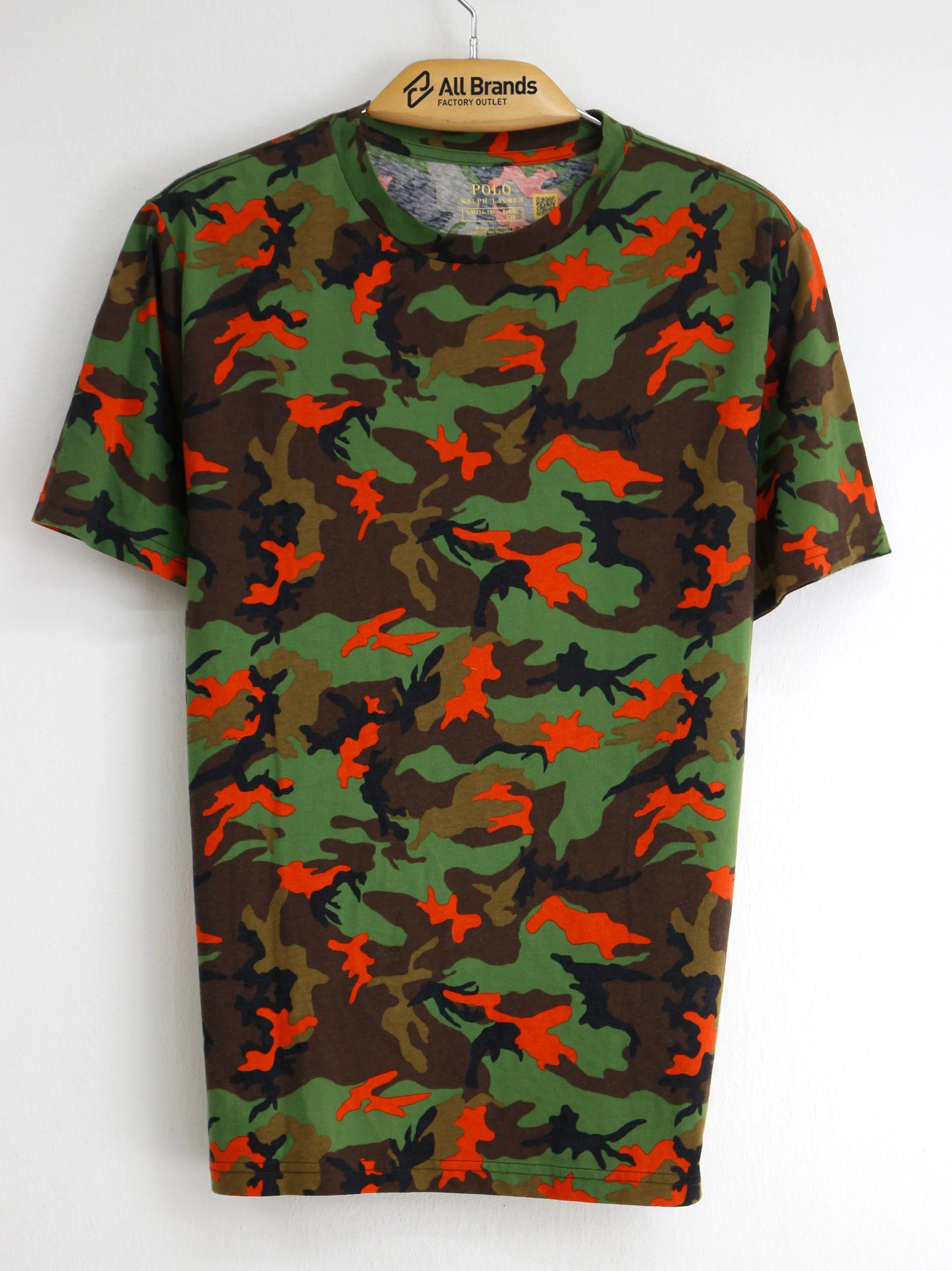 Kinder Jungen T-Shirt mit Tarnmuster, Mehrfarbig