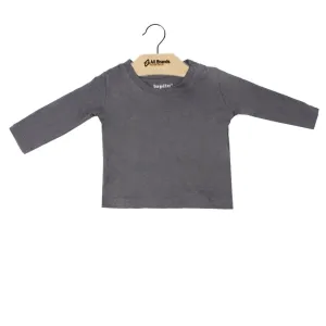 Jungen Langarm-Shirt, Dunkelgrau