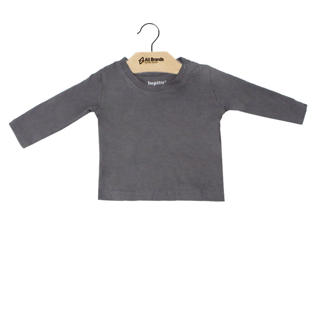 Jungen Langarm-Shirt, Dunkelgrau