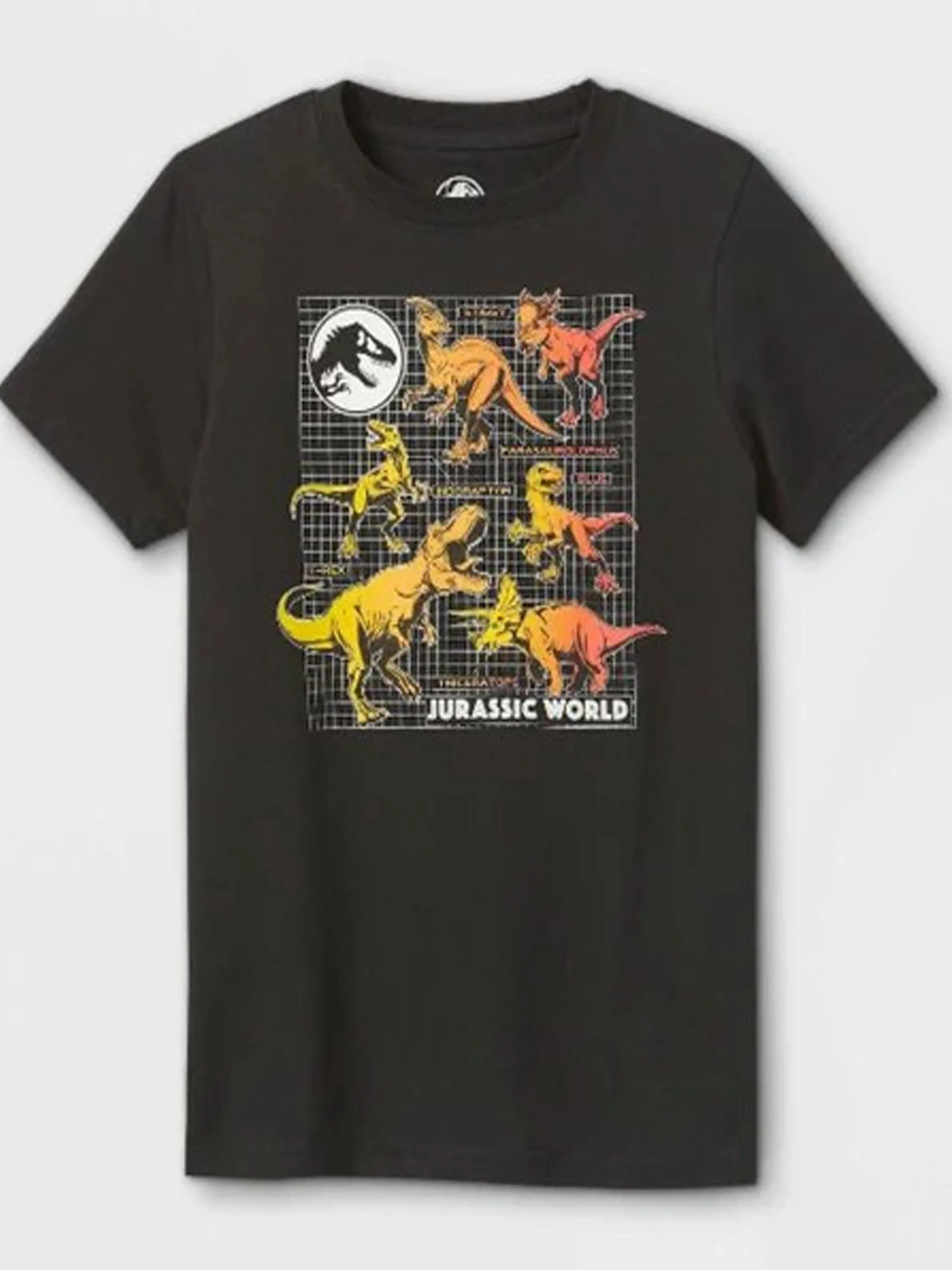 Jungen T-Shirt mit Grafikdruck, Schwarz