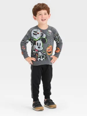 Kinder Jungen Grafikdruck Shirt, Dunkelgrau