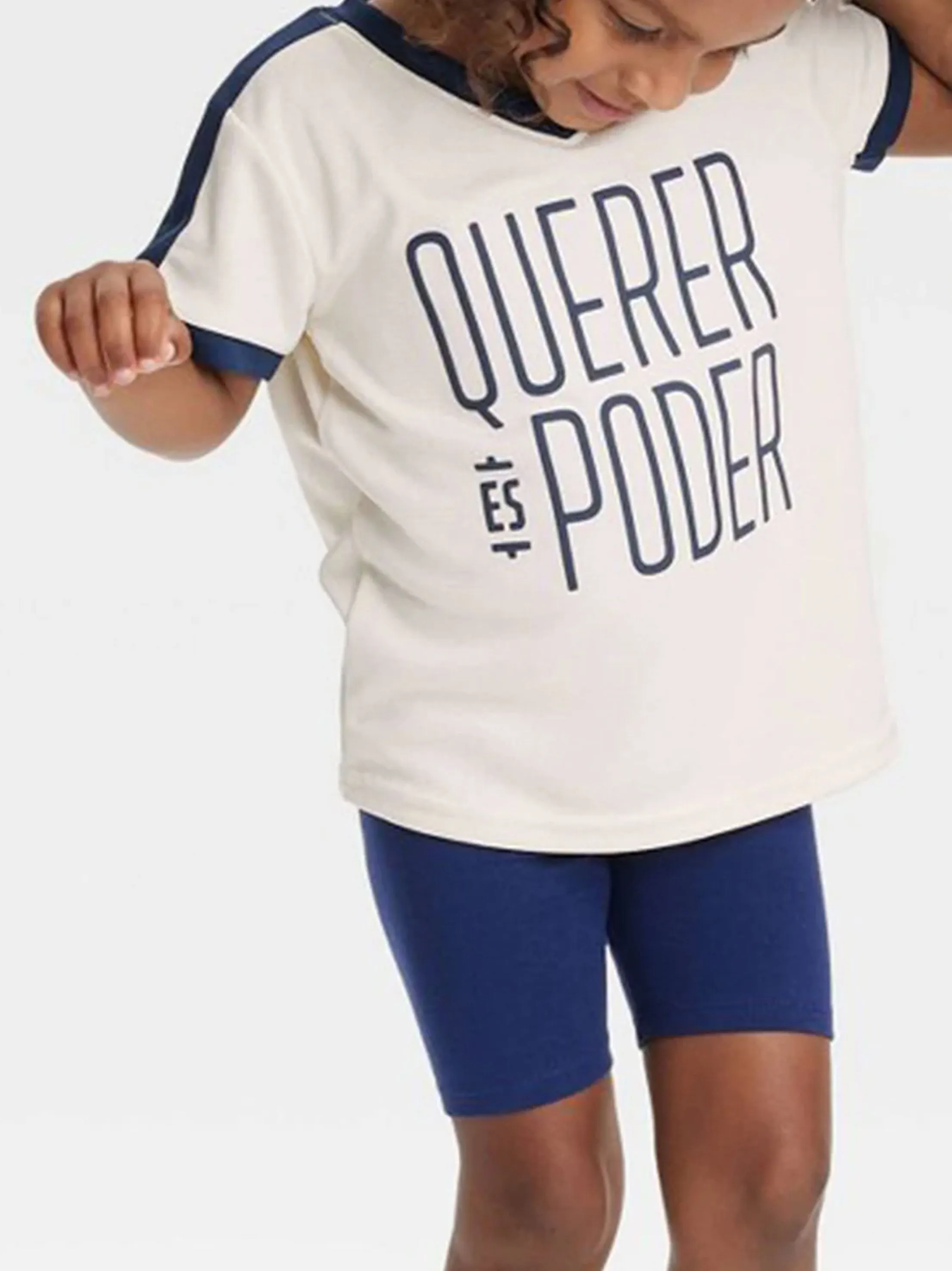 Kinder Jungen T-Shirt mit Aufdruck, Beige