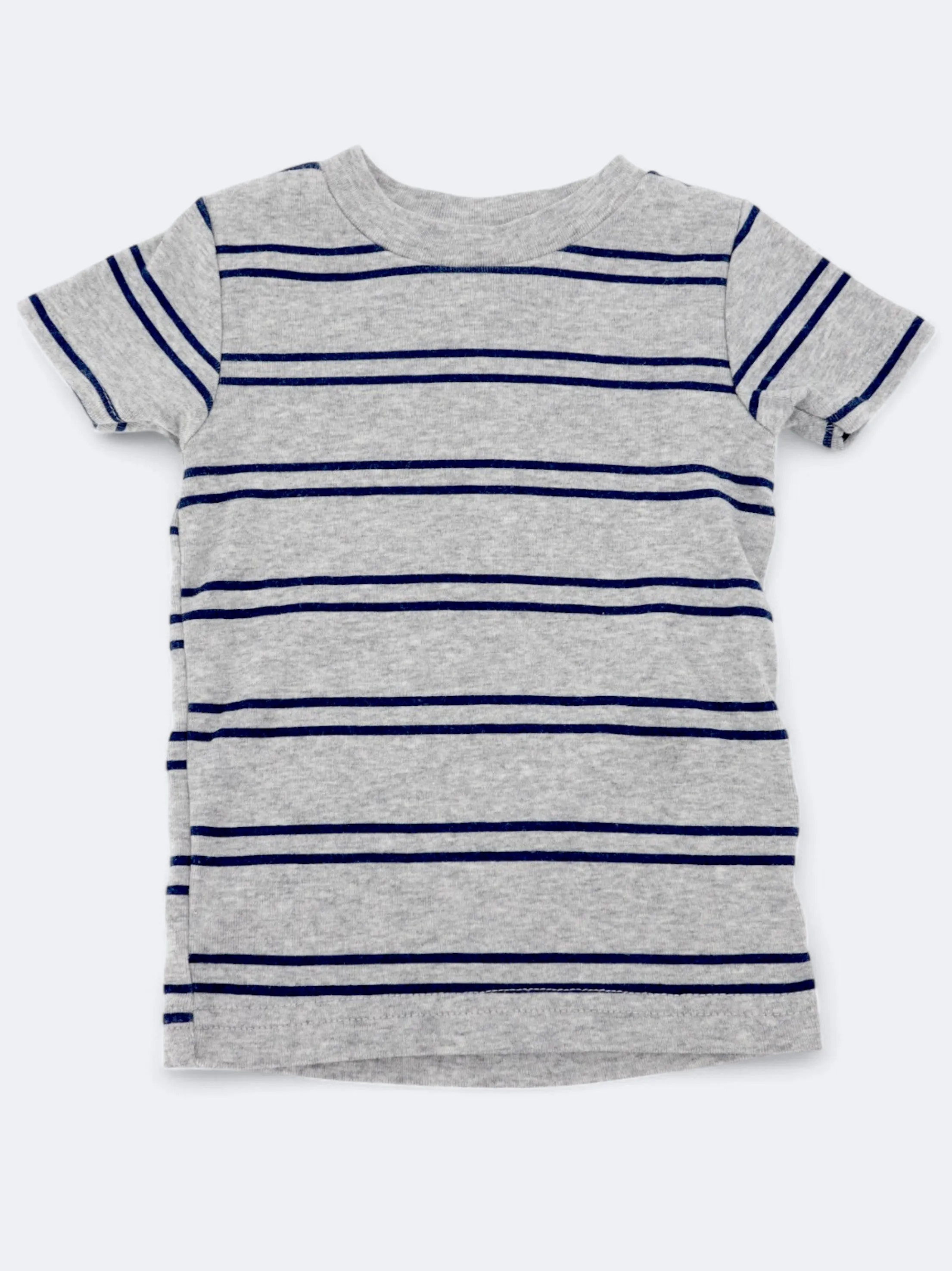 Jungen Gestreiftes T-Shirt, Grau