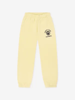 Kids California Emblem Jogginghosen in Gelb