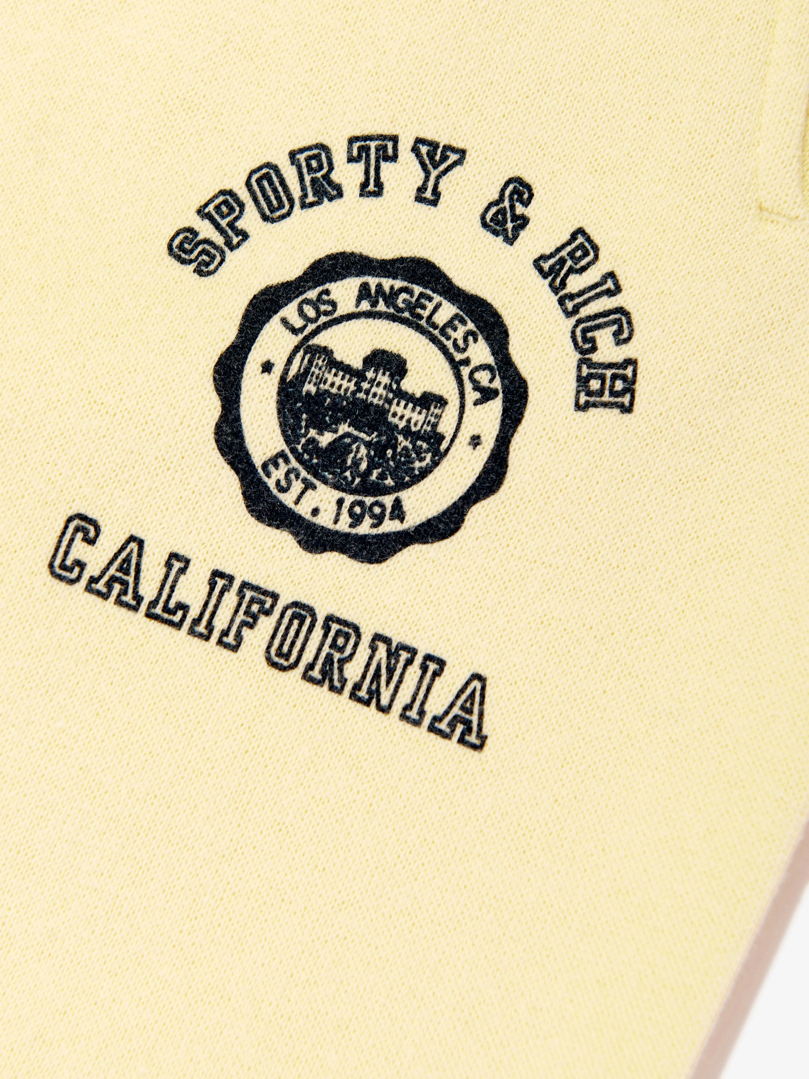 Kids California Emblem Jogginghosen in Gelb