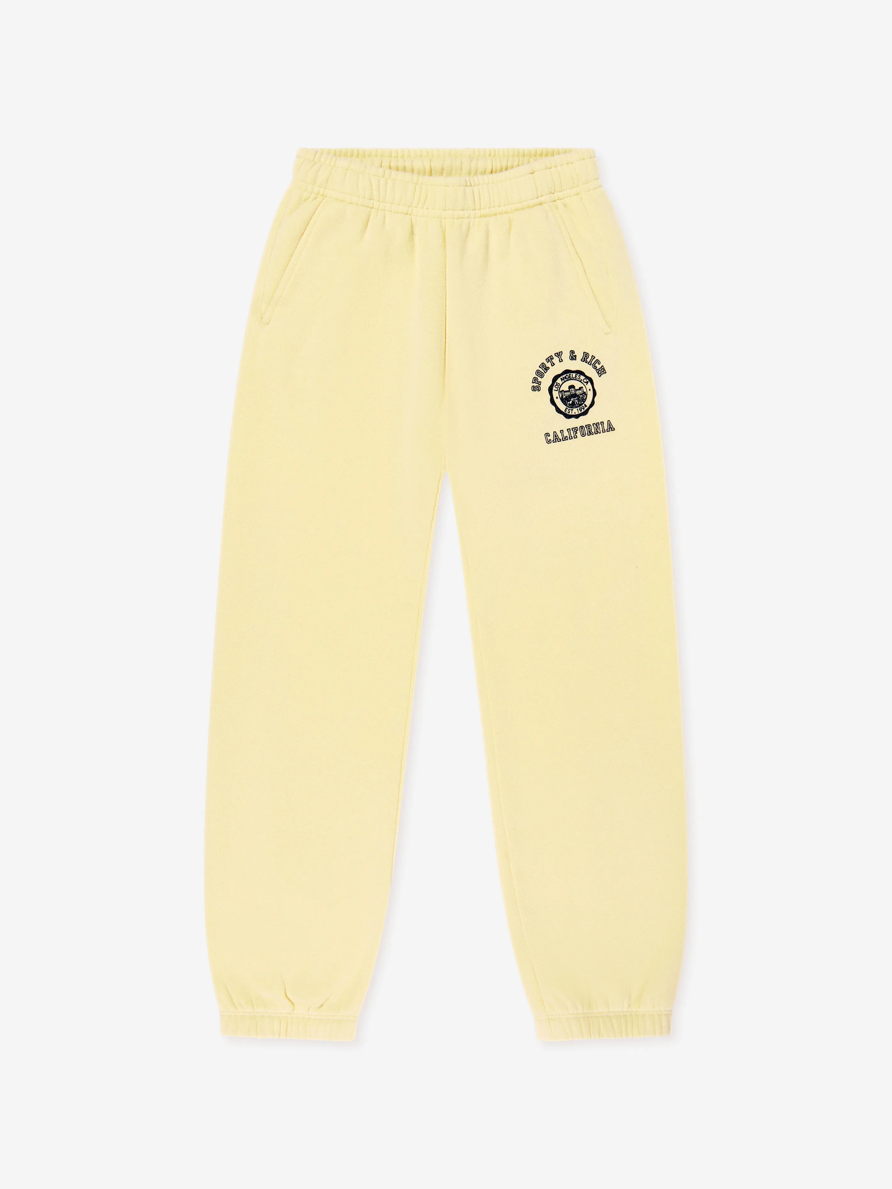 Kids California Emblem Jogginghosen in Gelb