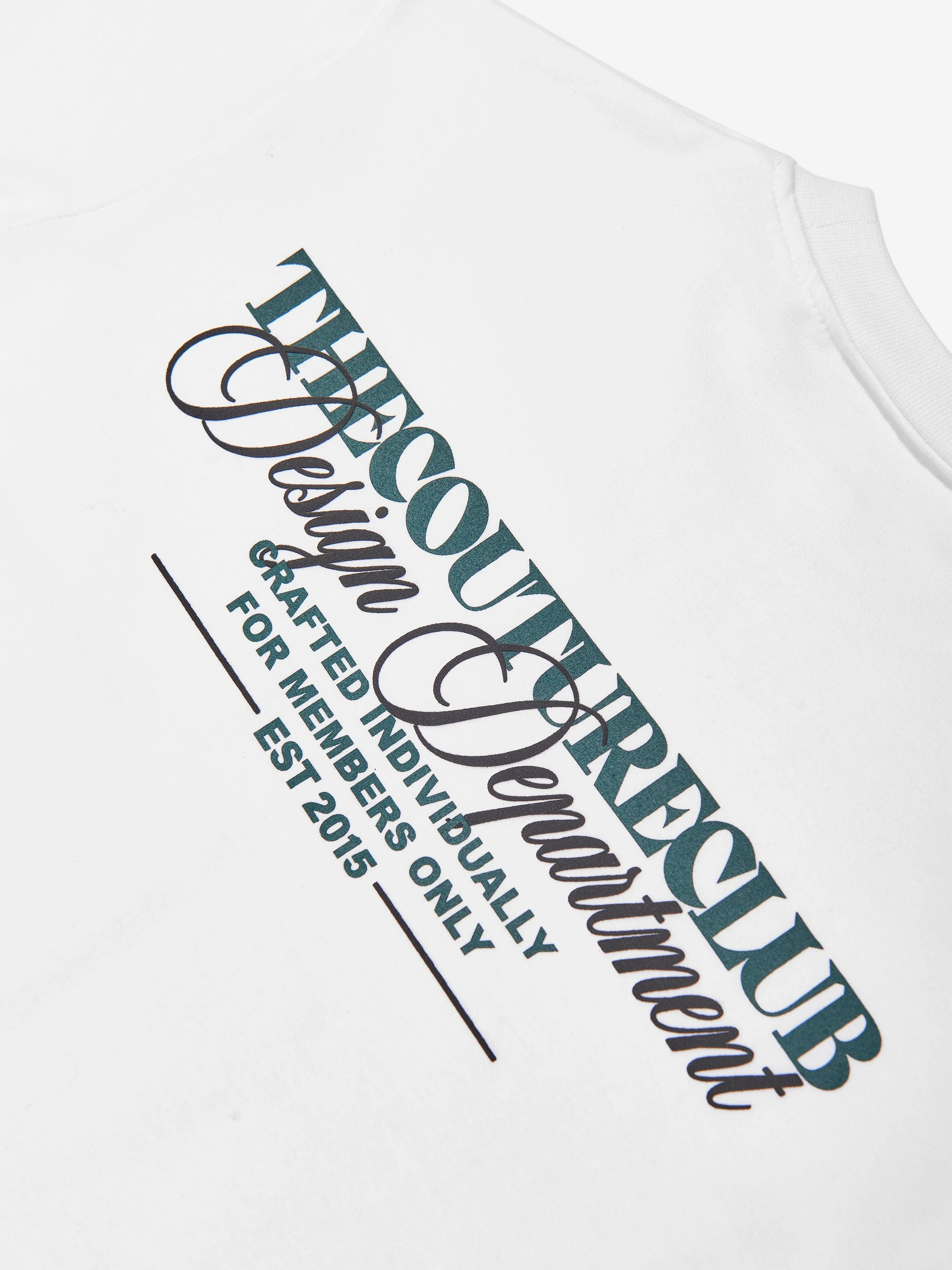 Kids Design Department Grafik-T-Shirt in Weiß