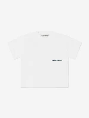 Kids Design Department Grafik-T-Shirt in Weiß