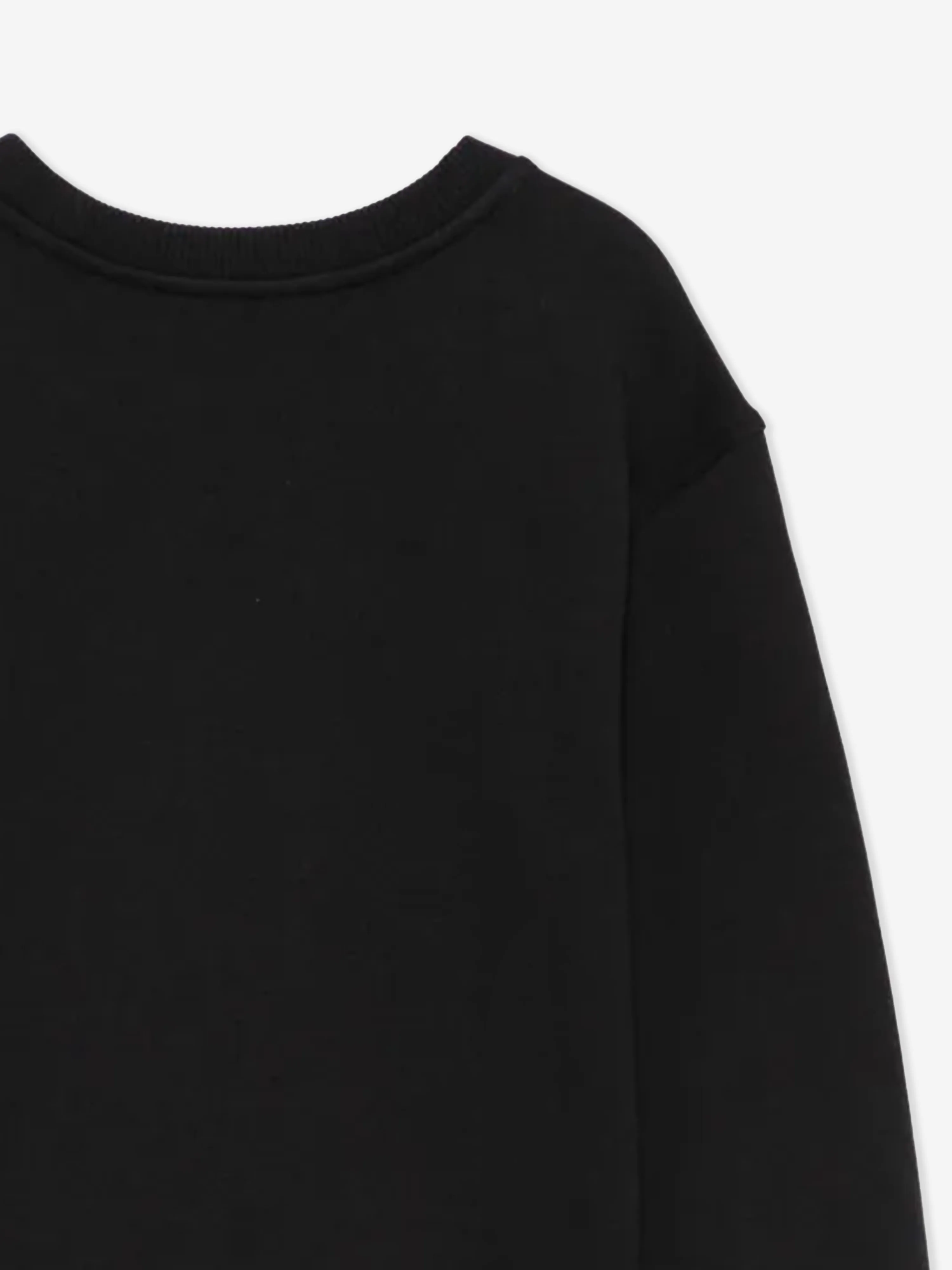 Kinder Drummer Bär Pullover in Schwarz