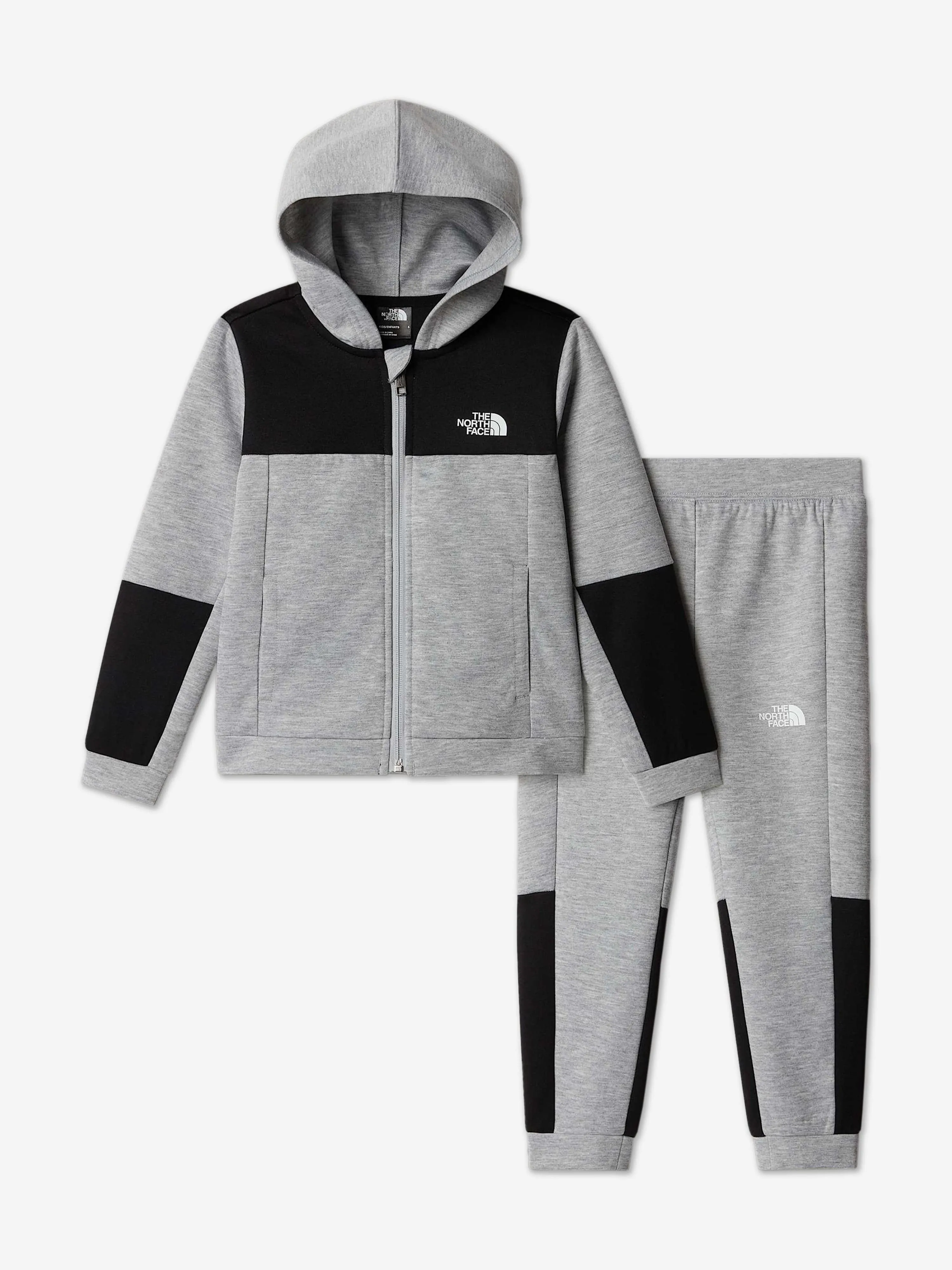 Kinder Leichter Full-Zip Tracksuit in Grau