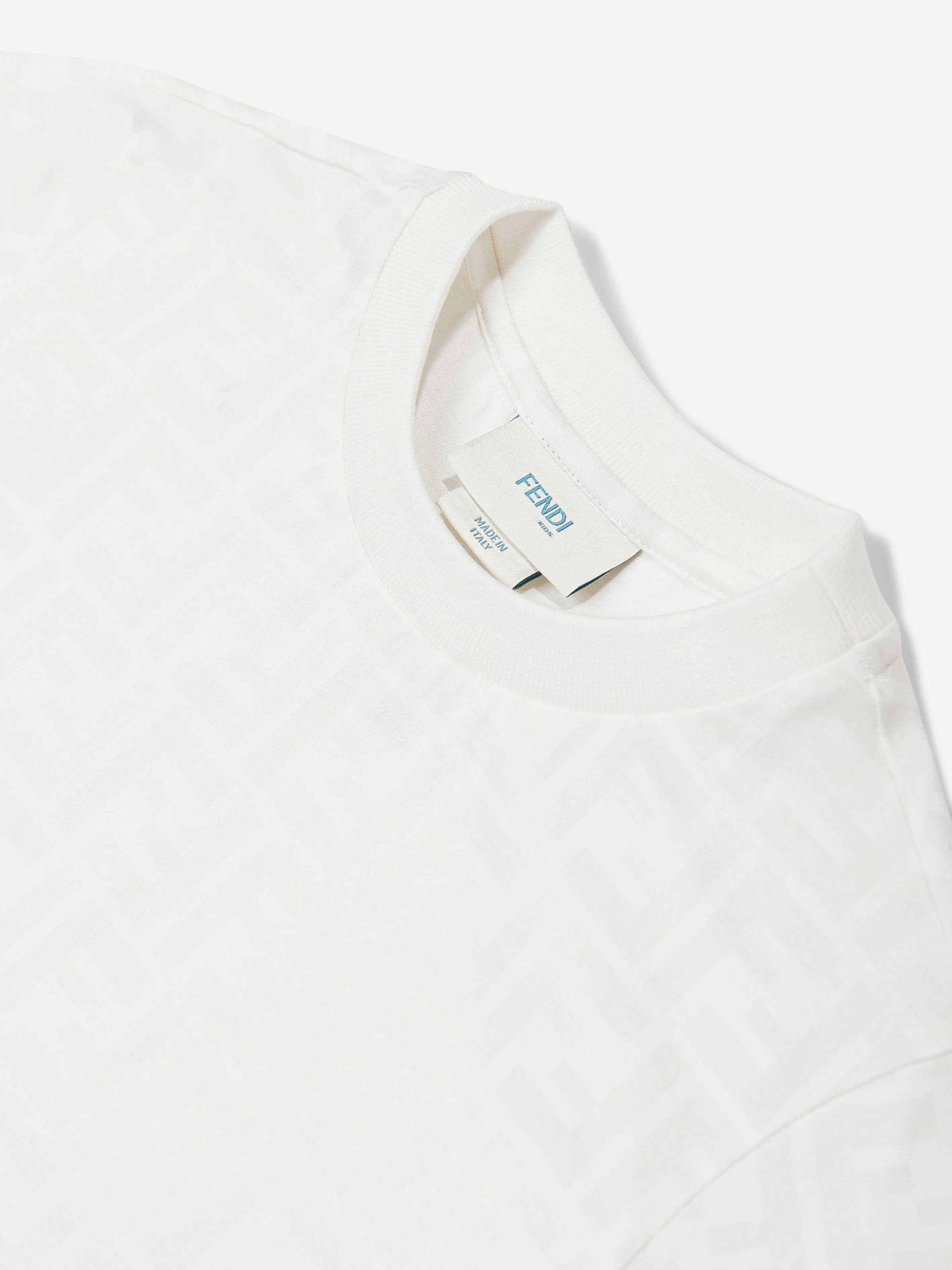 Kids FF Logo T-Shirt in Weiß