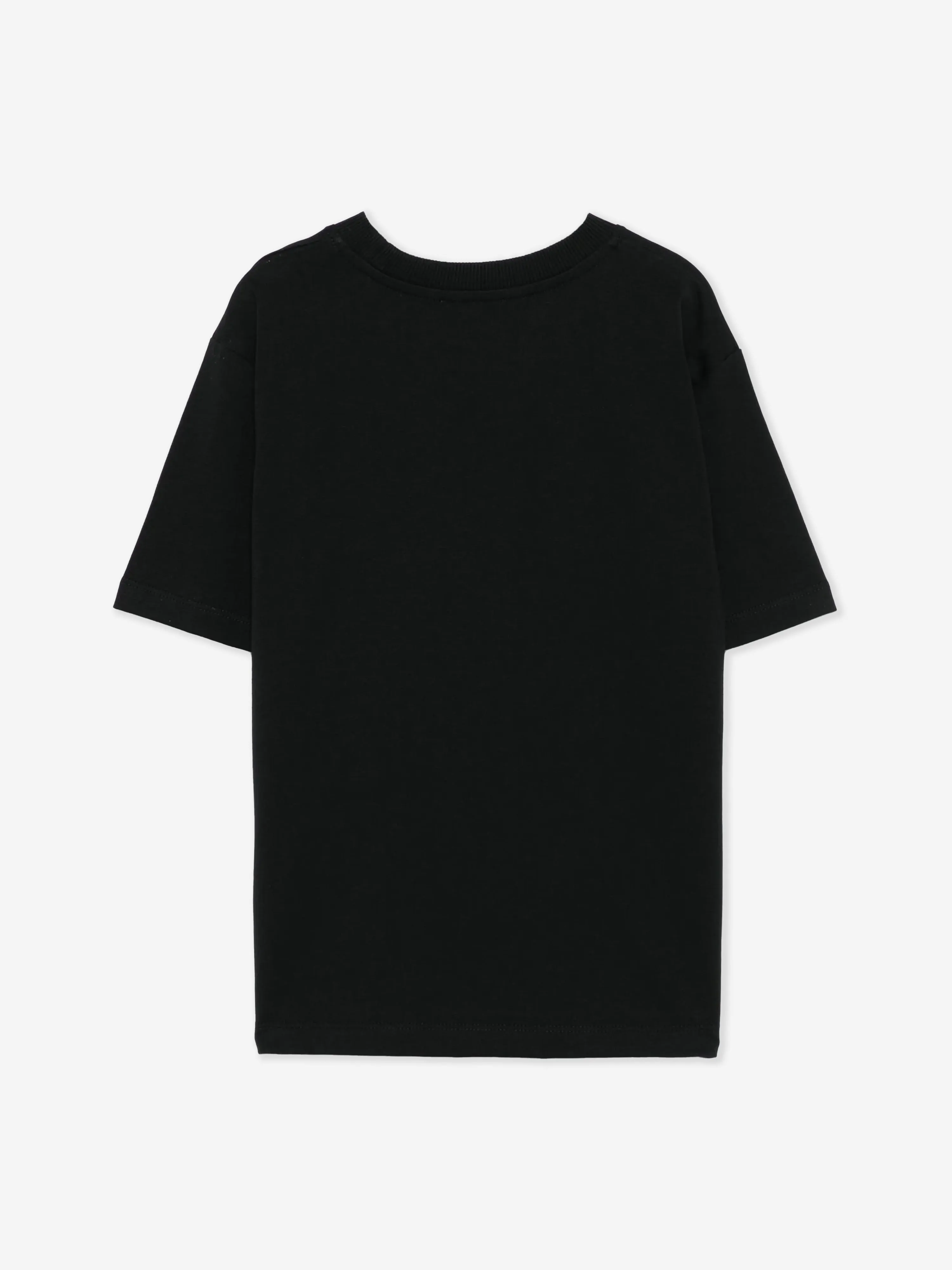 Kinder T-Shirt mit Spiegelei-Logo in Schwarz