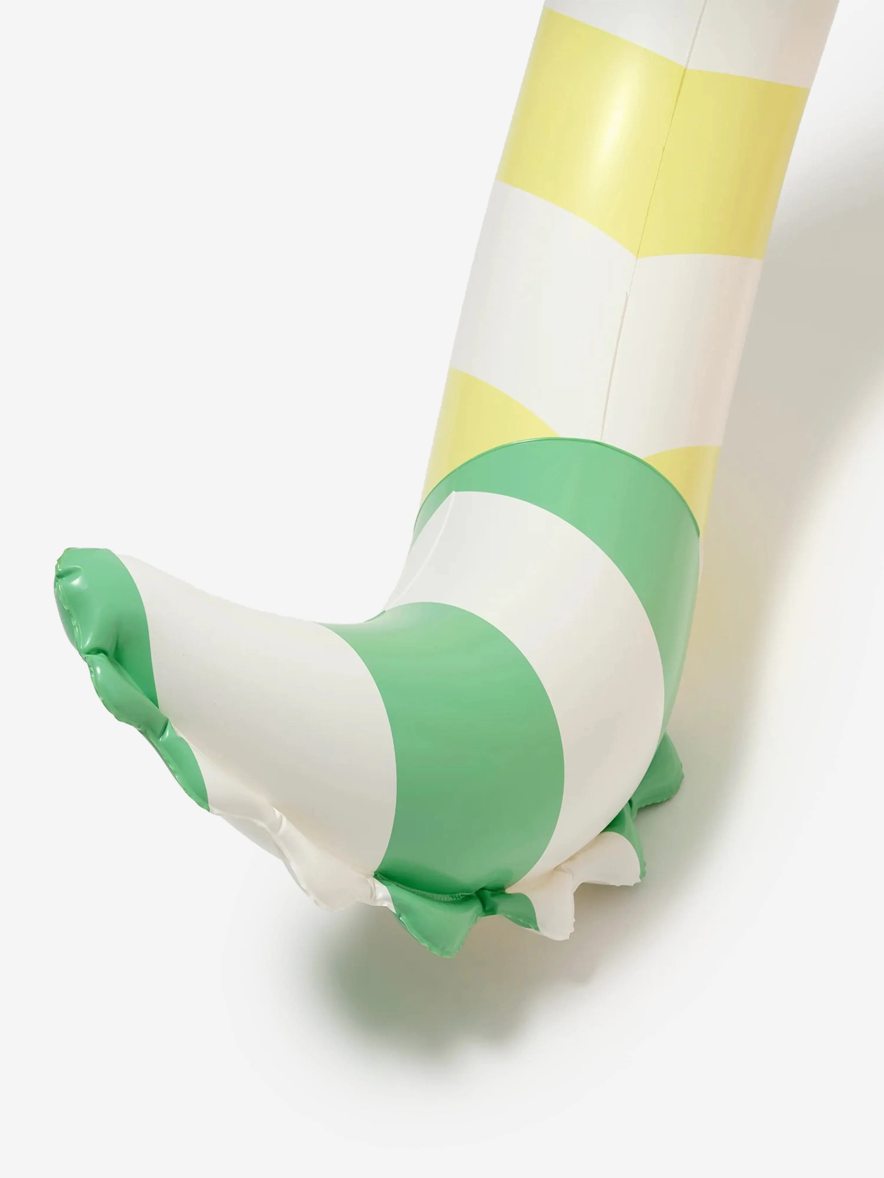 Riesige aufblasbare Poolnudel für Kinder in mehrfarbigem Sorbet-Streifen-Design (245cm)