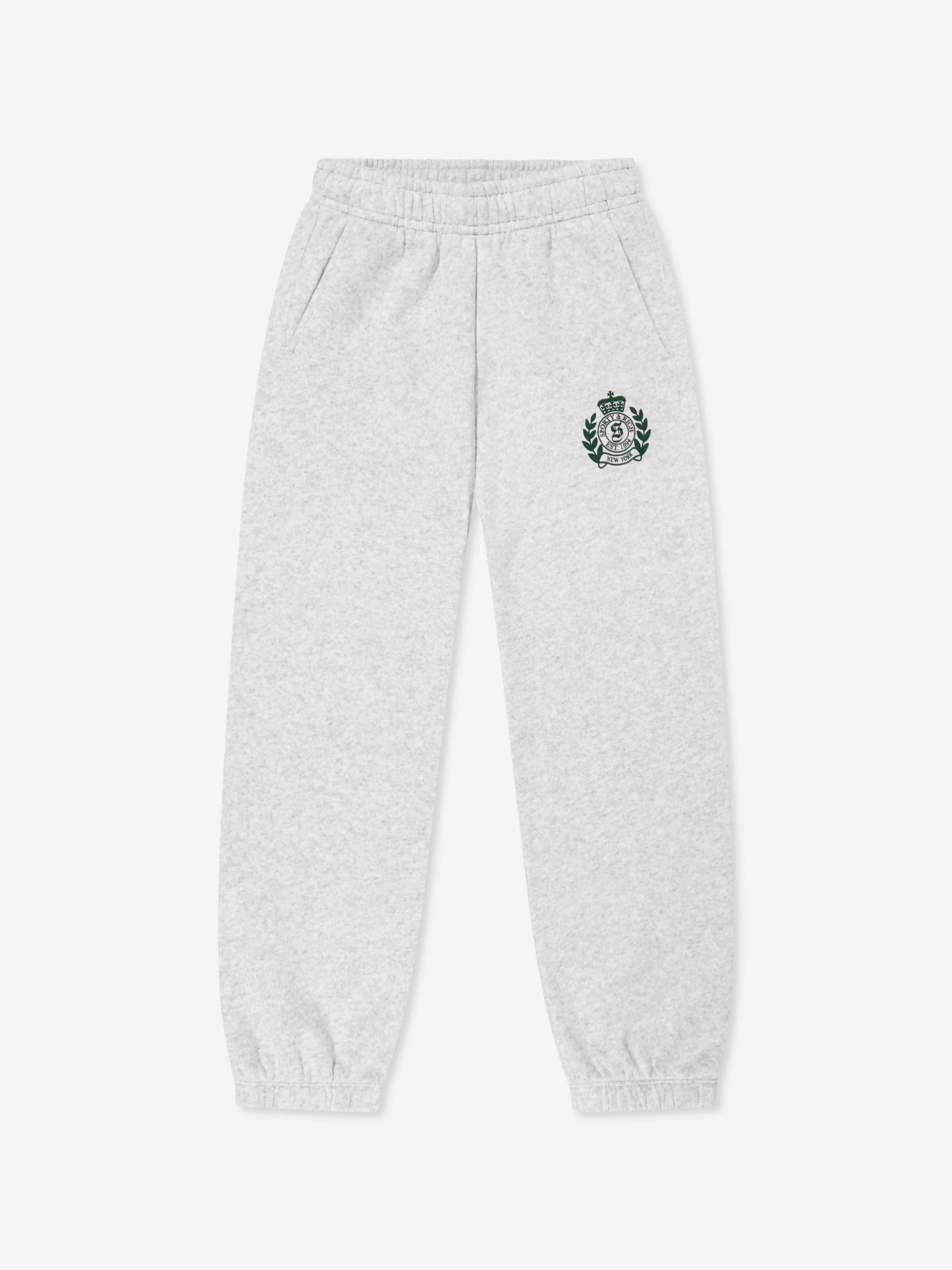 Kids H&W Crest Jogginghose in Grau