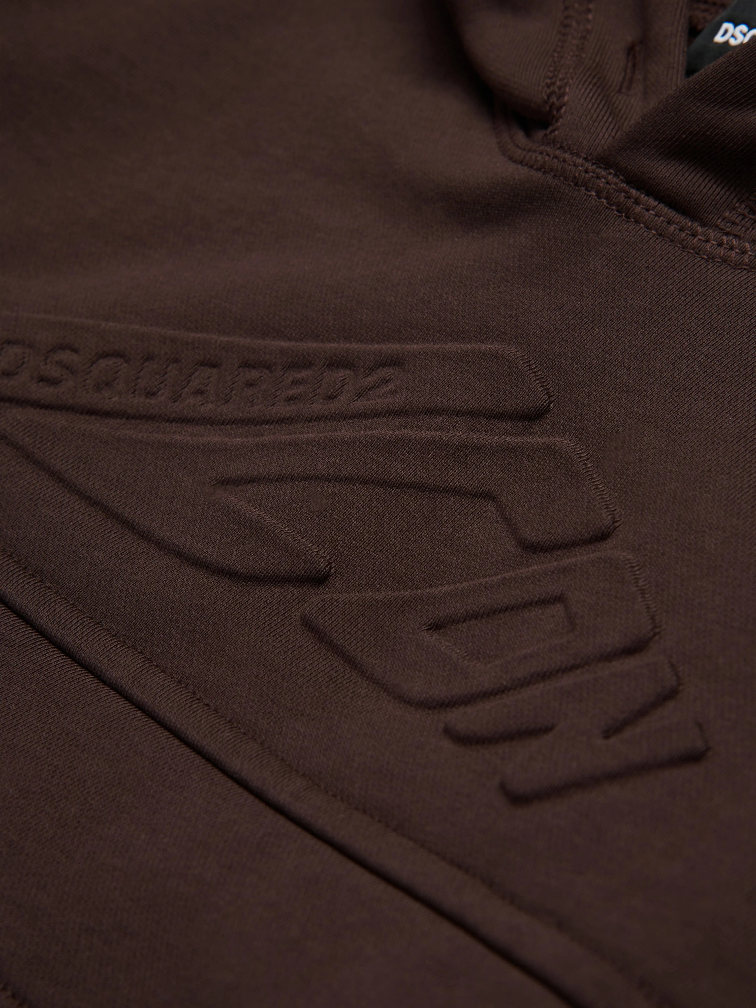 Kinder Icon Pocket Hoodie in Braun