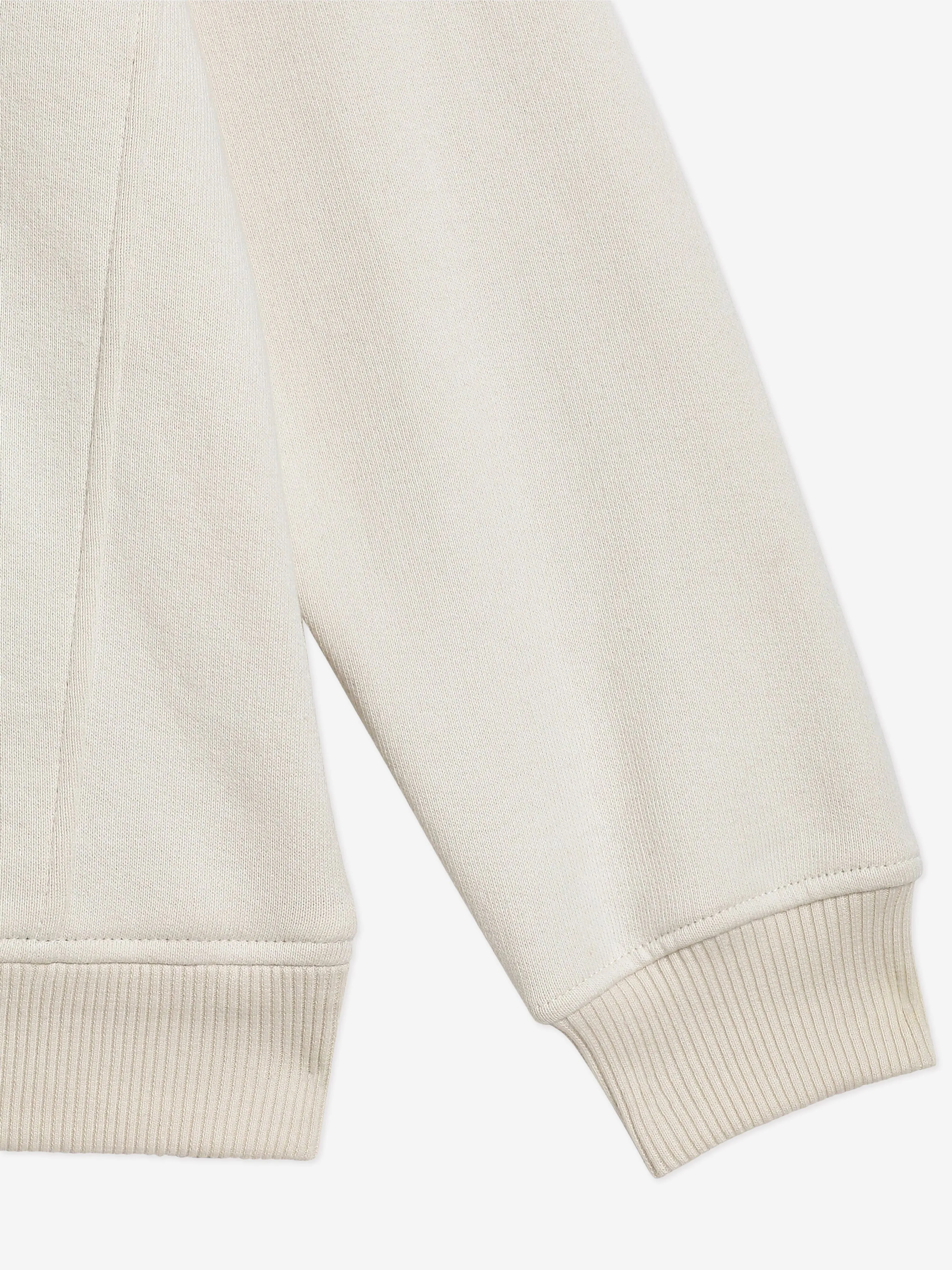 Kids Logo Kapuzenpullover in Elfenbein