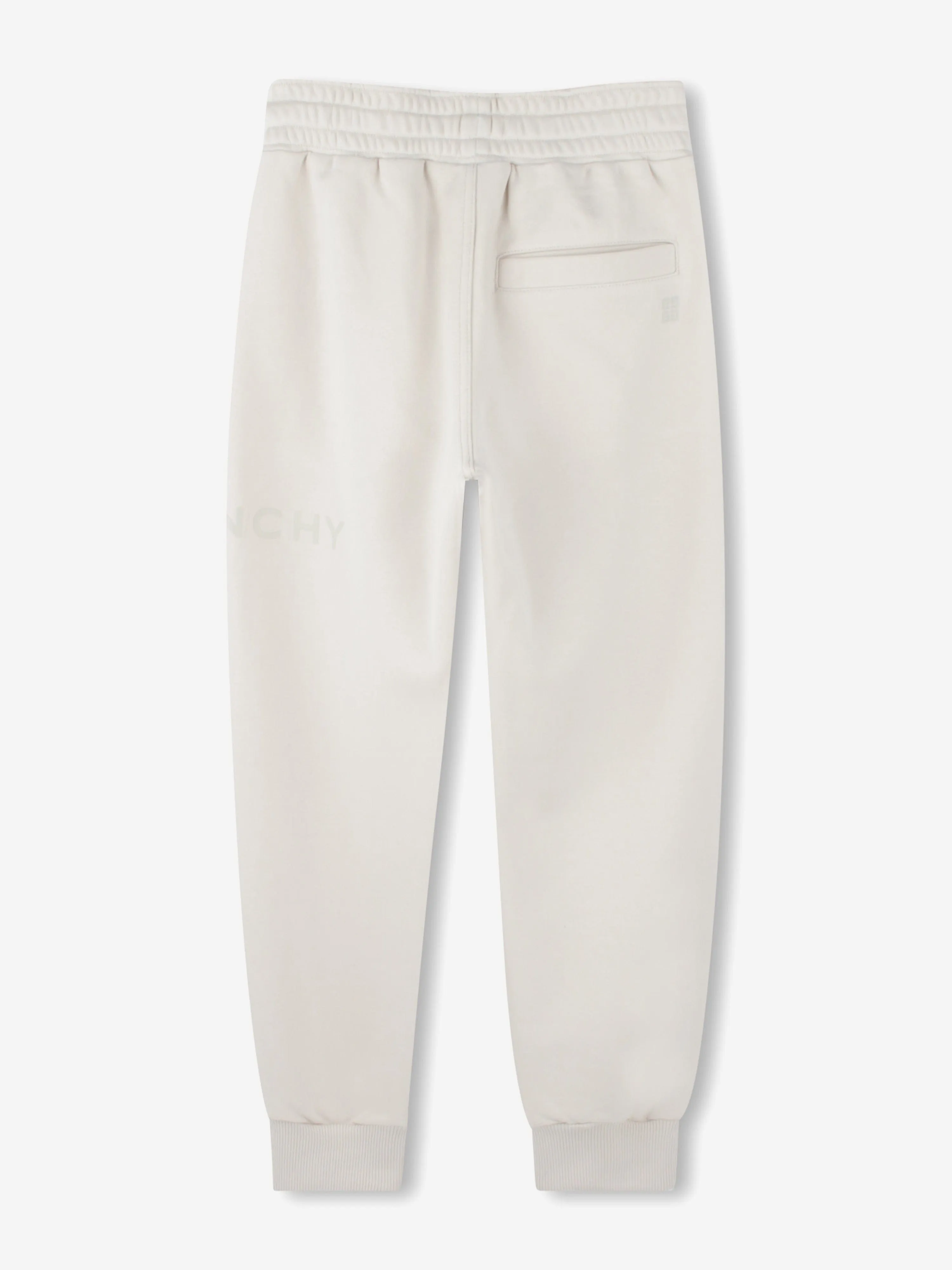 Jogginghose für Kinder mit Logo-Print in Beige