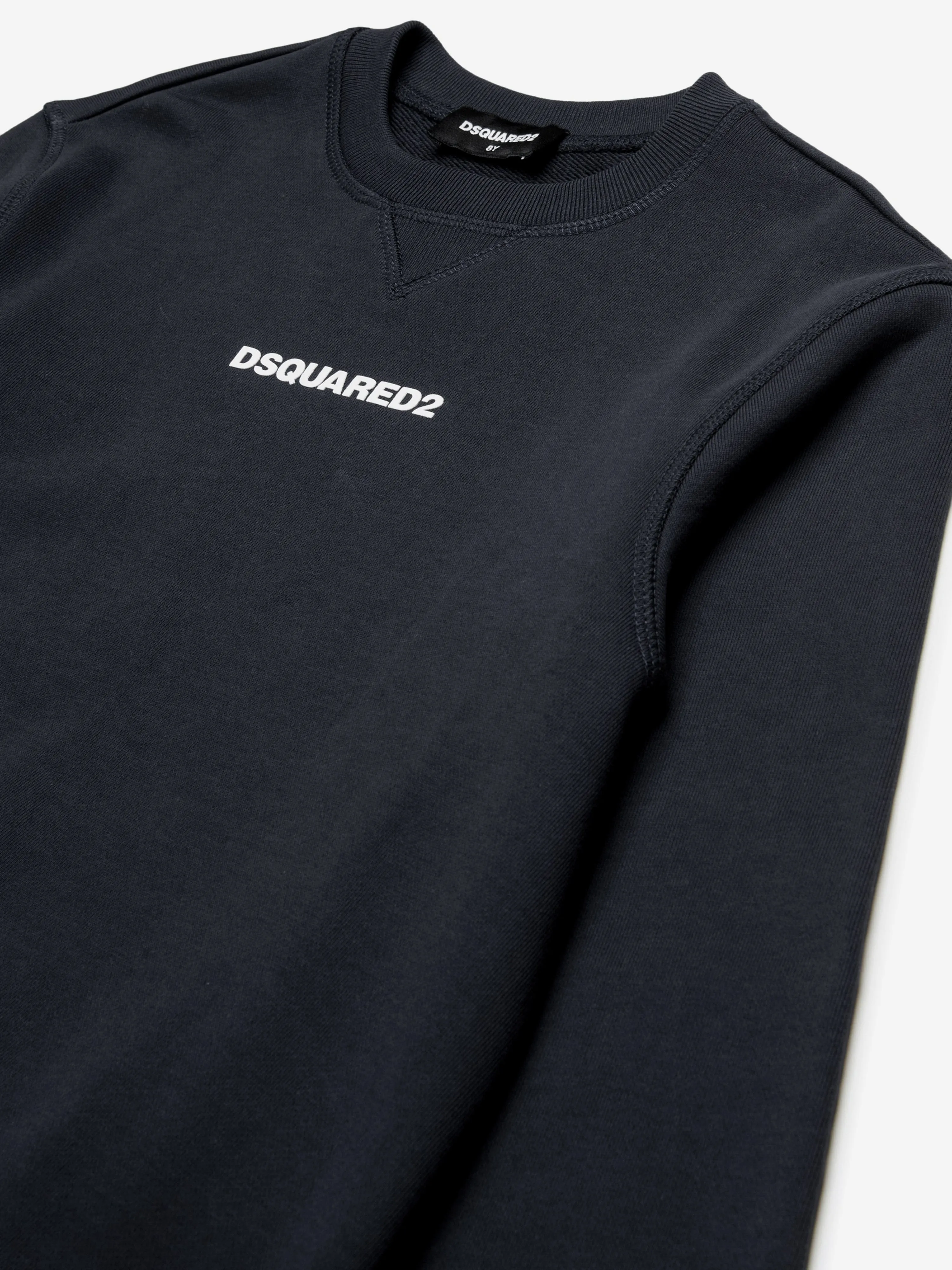 Kinder Logo Sweatshirt in Schwarz