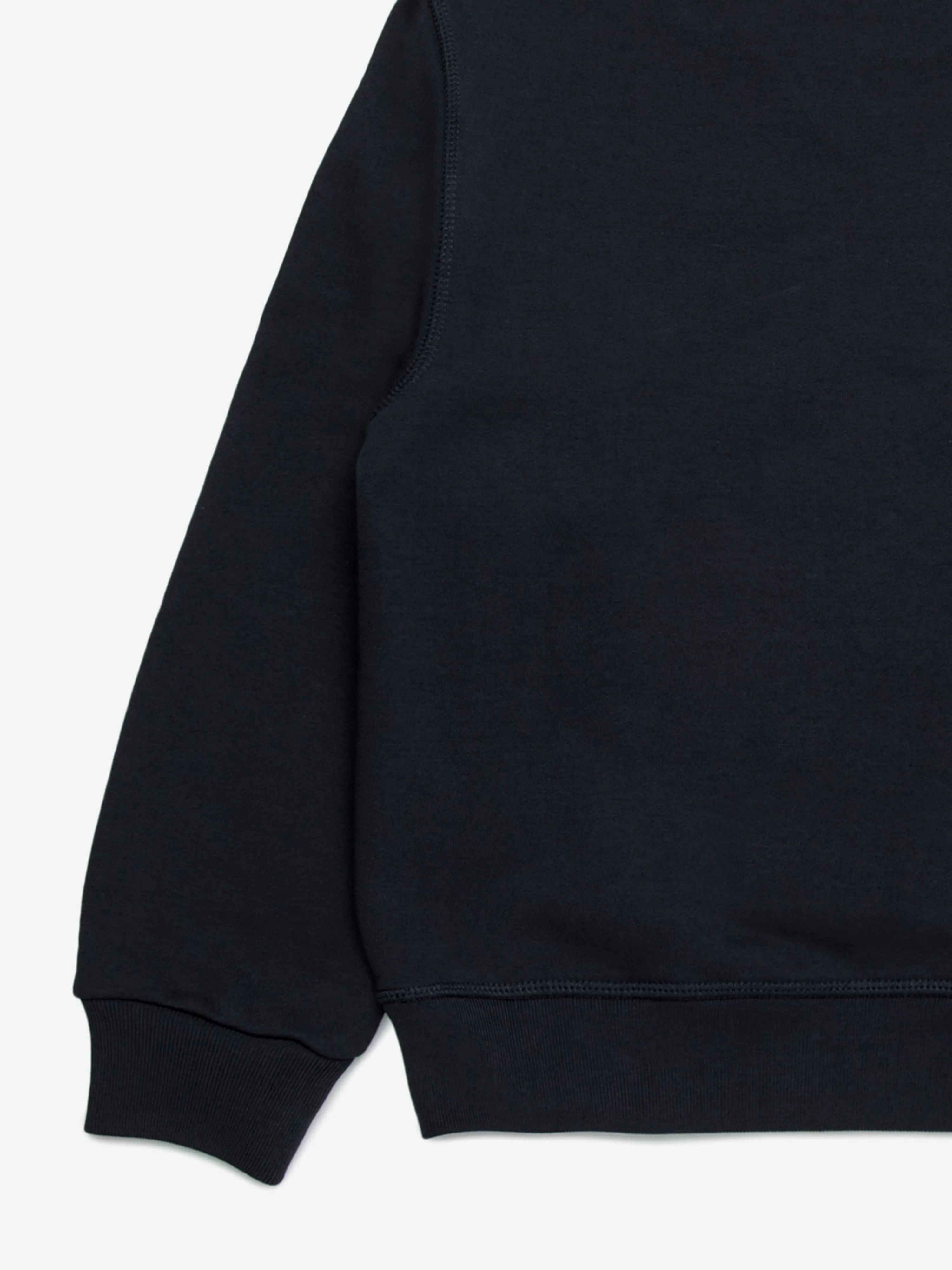 Kinder Logo Sweatshirt in Schwarz