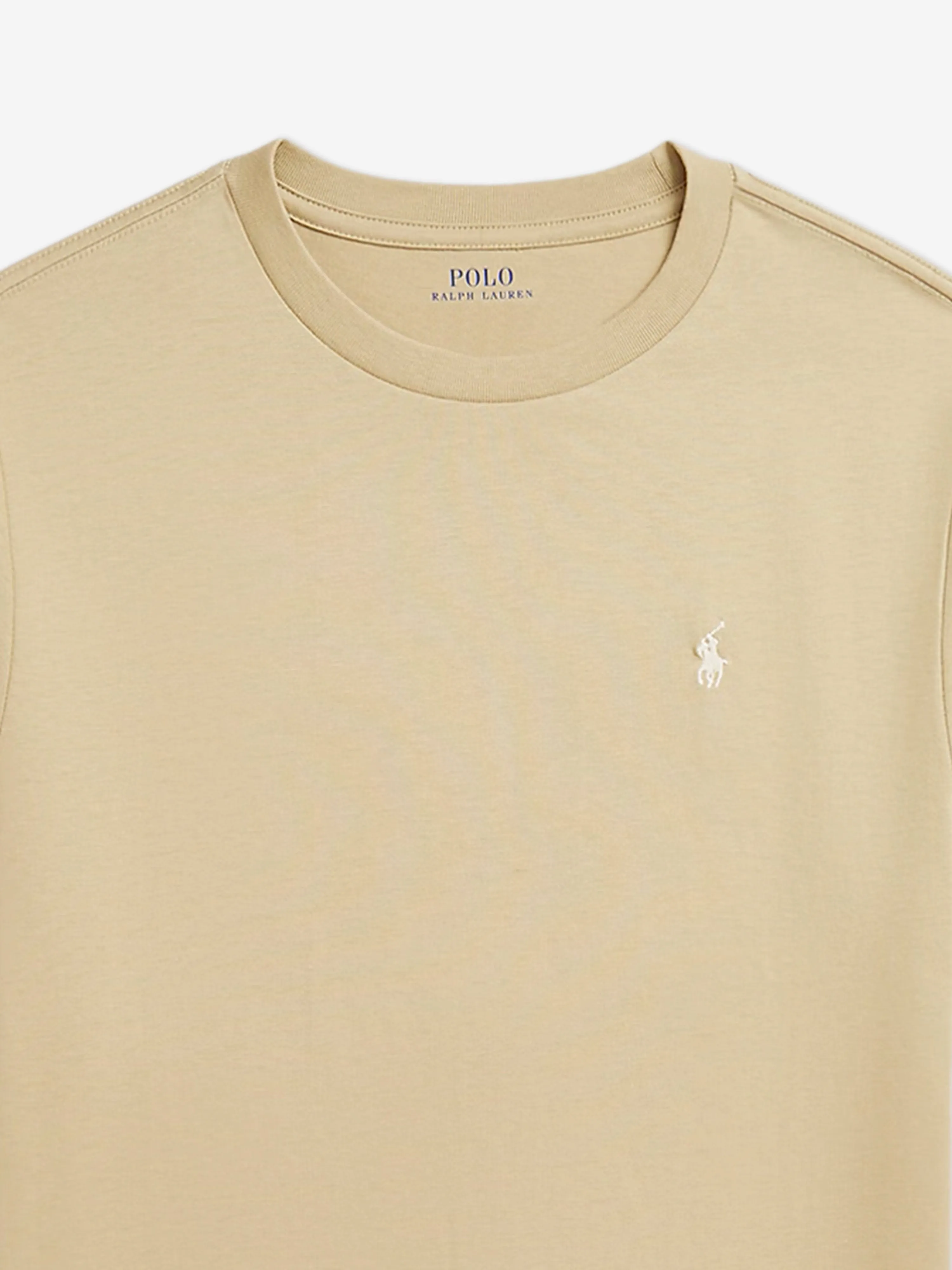 Kinder Logo T-Shirt in Beige