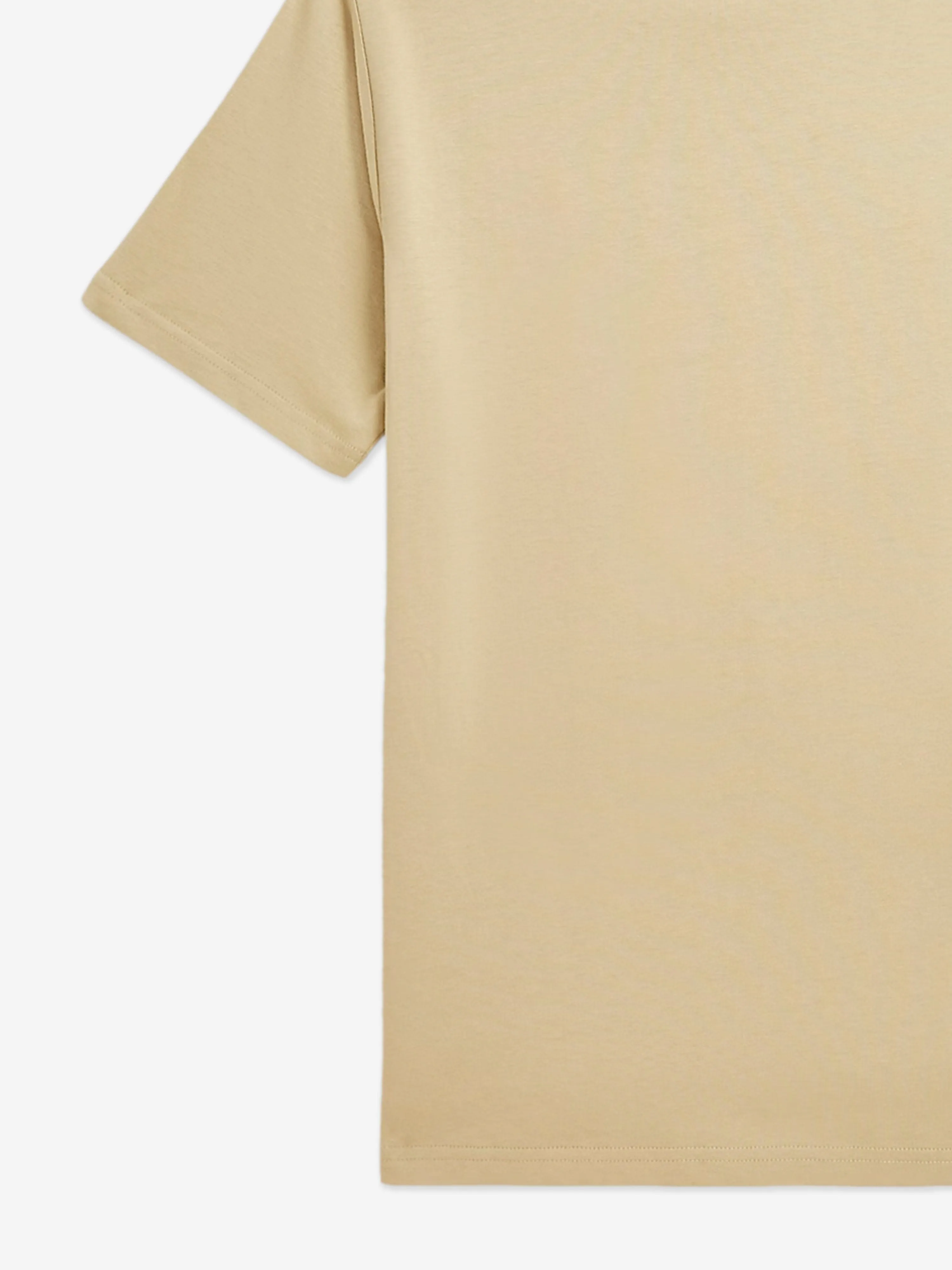 Kinder Logo T-Shirt in Beige