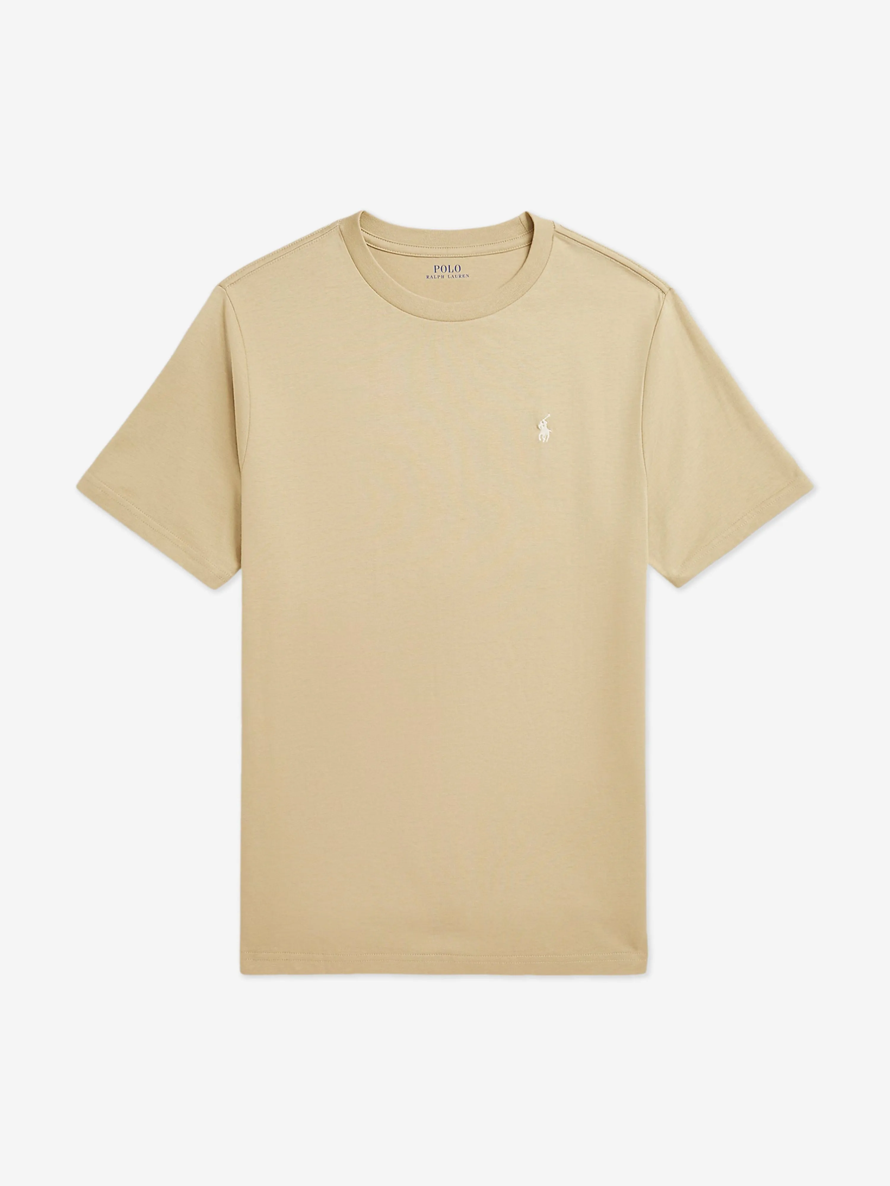 Kinder Logo T-Shirt in Beige