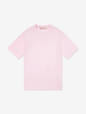 Rosa Logo-T-Shirt für Kinder