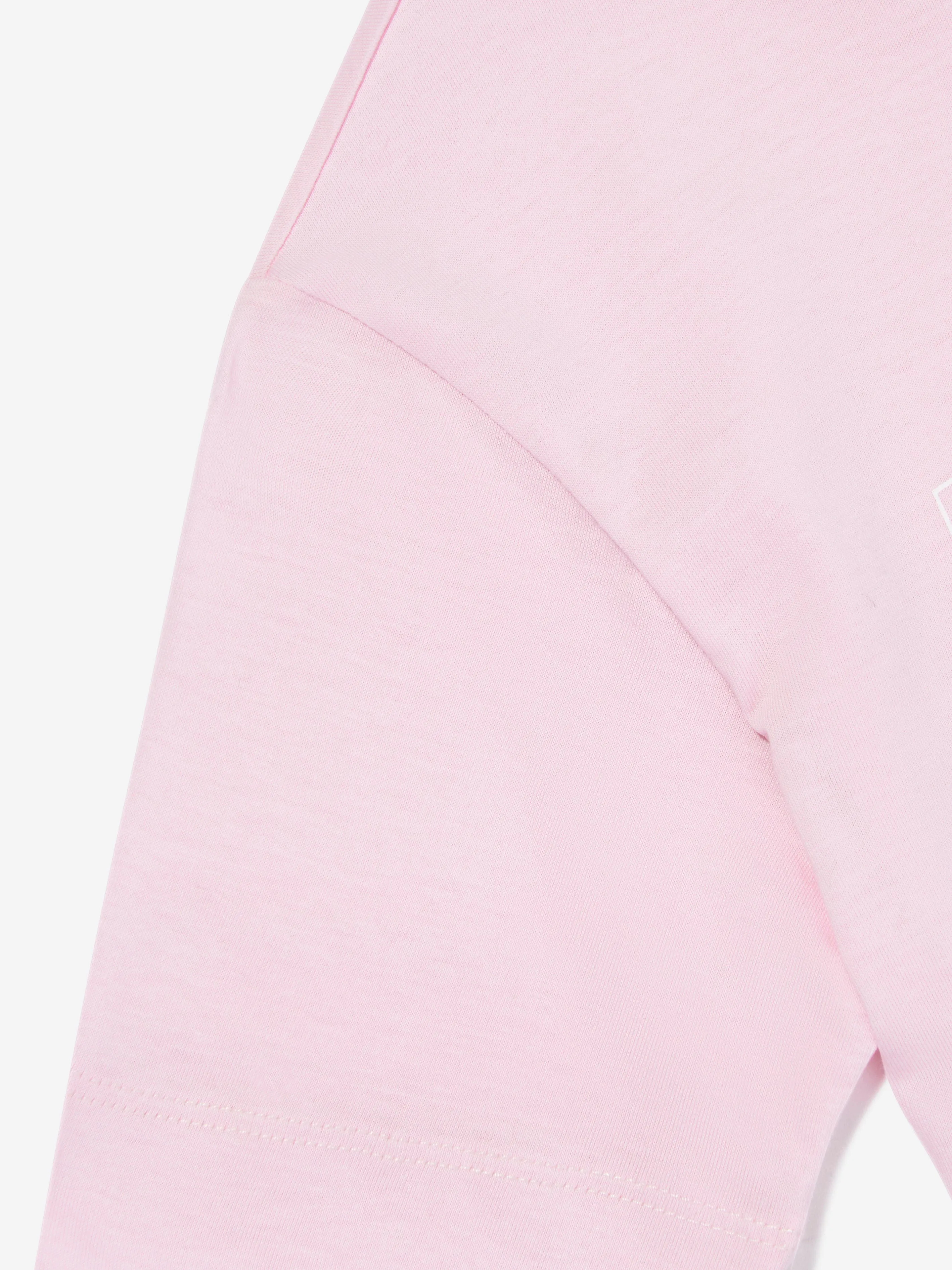 Rosa Logo-T-Shirt für Kinder