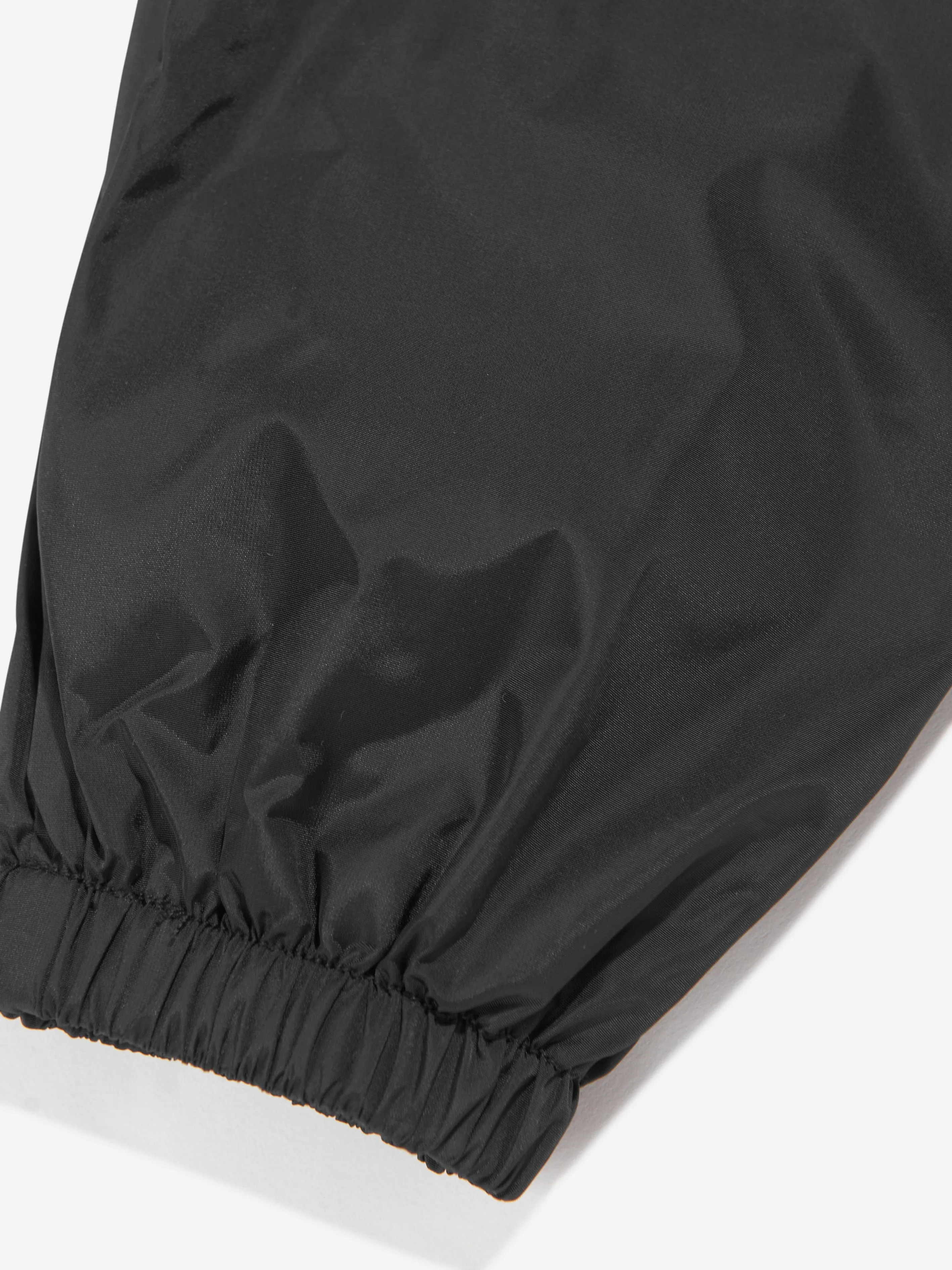 Kinder Logo Reißverschlussjacke in Schwarz