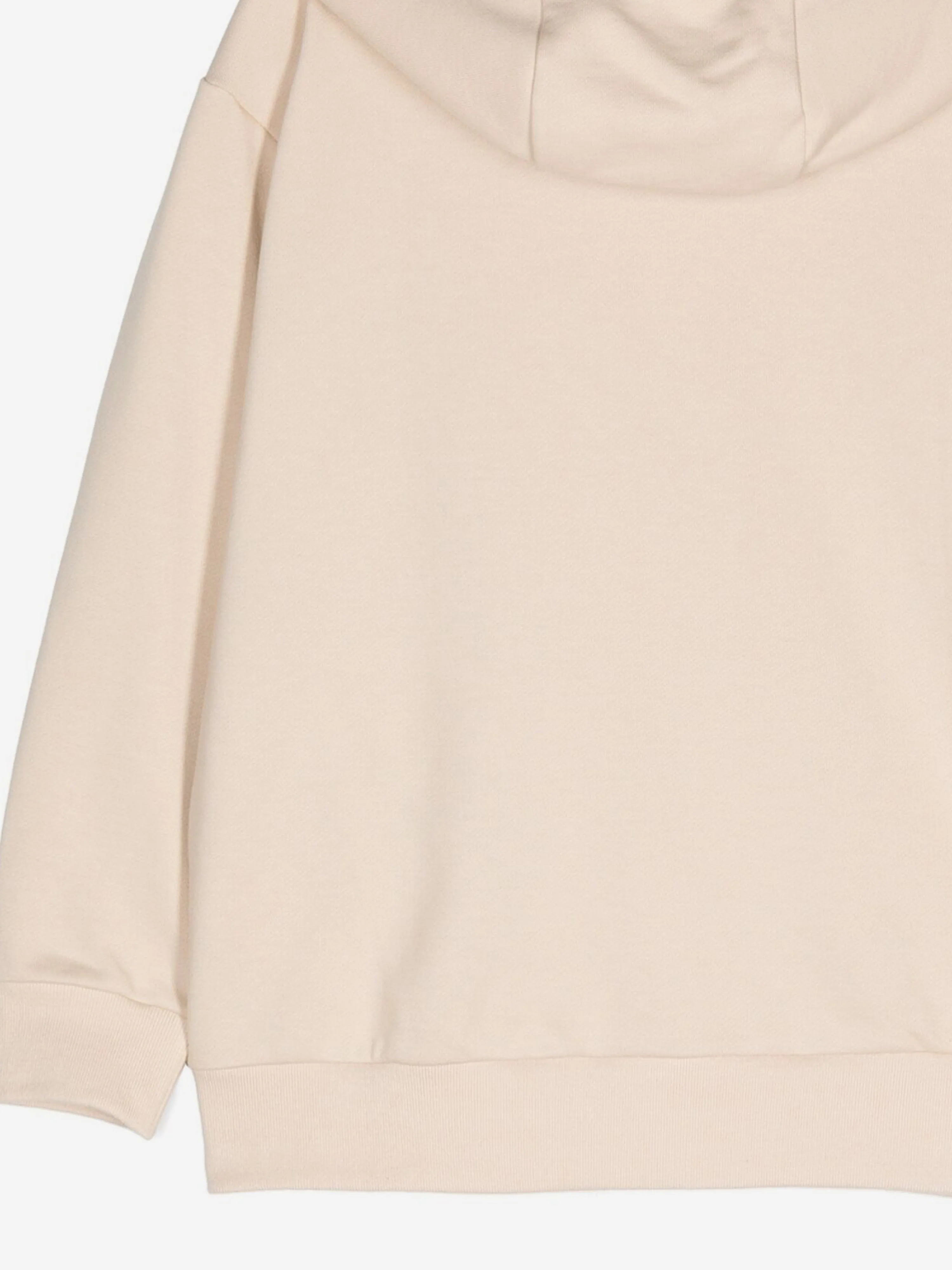Kinder Logo Reißverschluss-Pullover in Beige