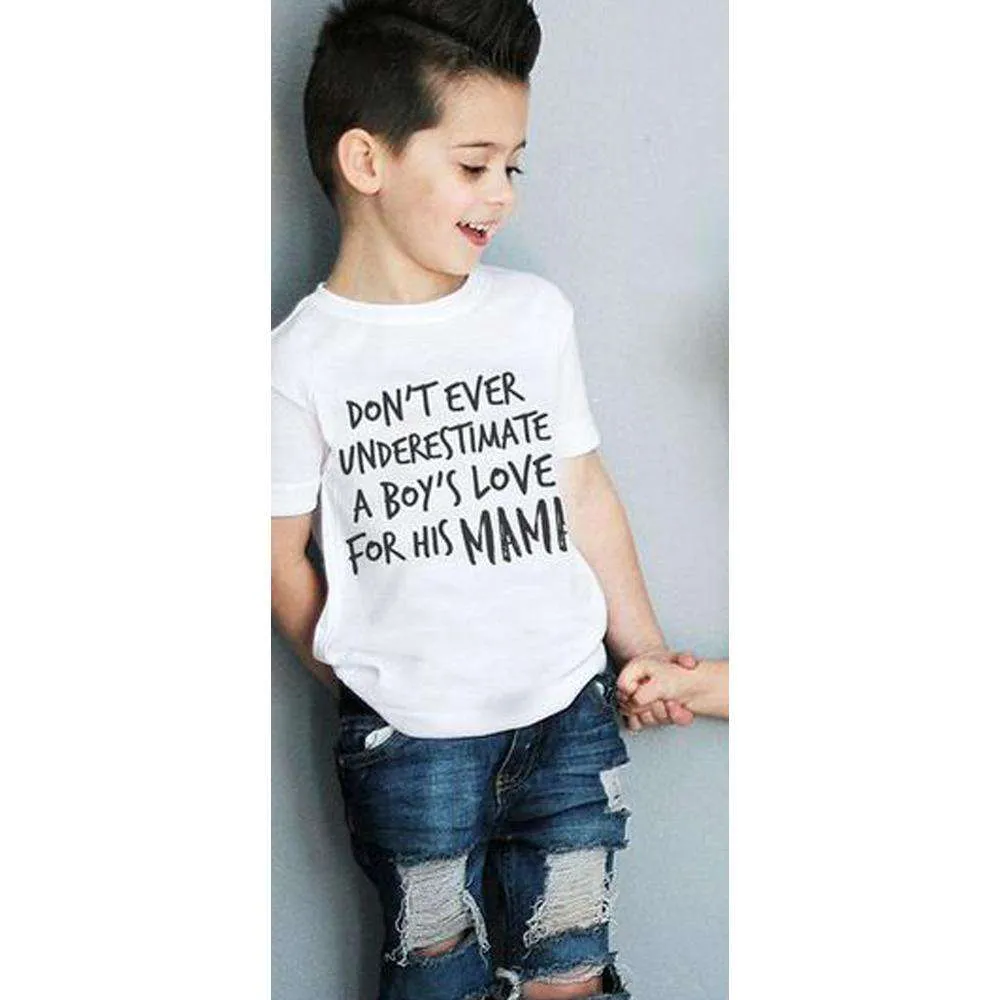 Kids Love For Mum & Dad White Tee (MRK X)