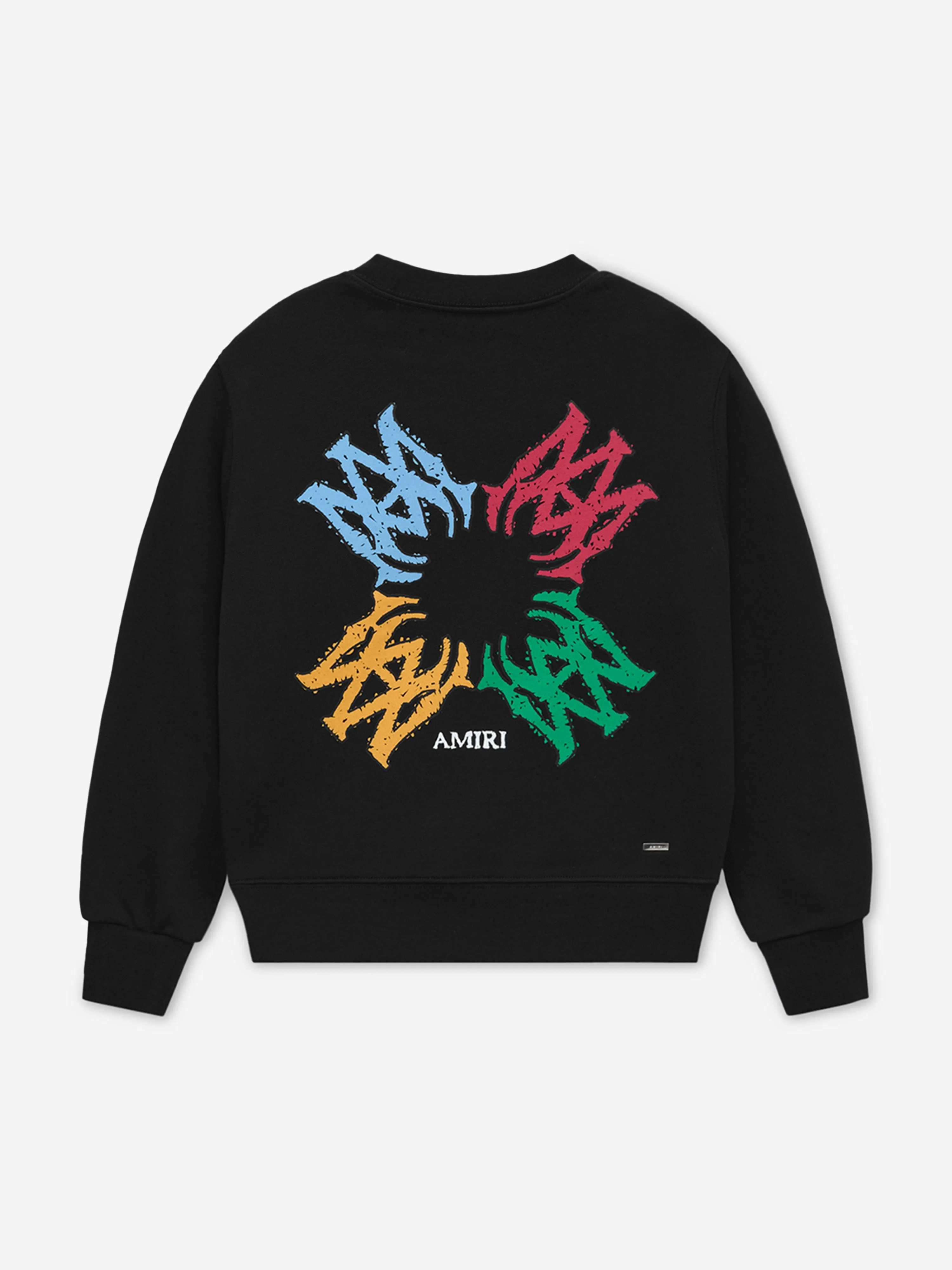 Kids MA Quad Scribble Sweatshirt in Schwarz