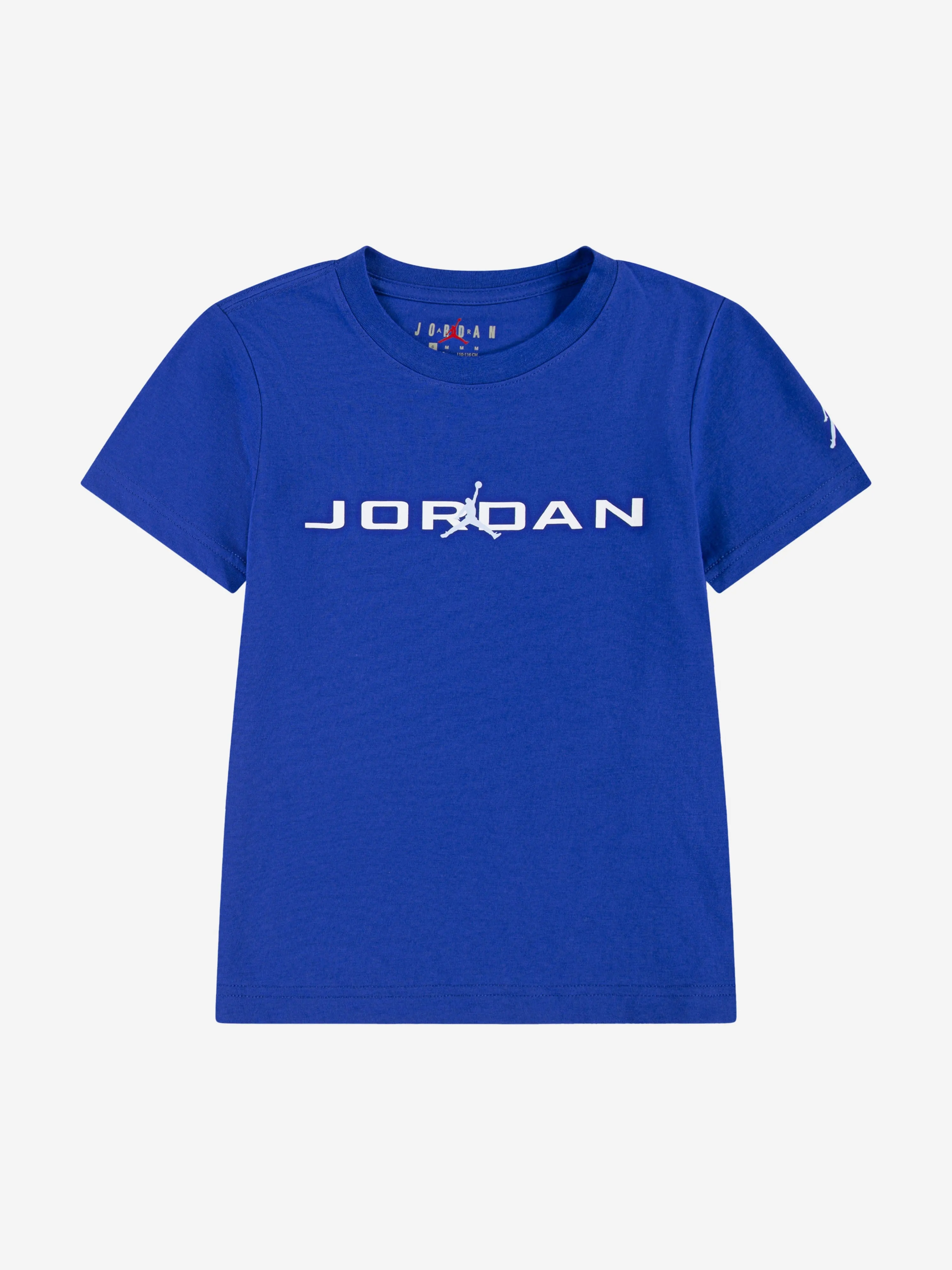 Kids MJ Baseline Mesh Shorts-Set in Blau
