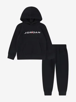 Kids MJ Baseline Trainingsanzug in Schwarz