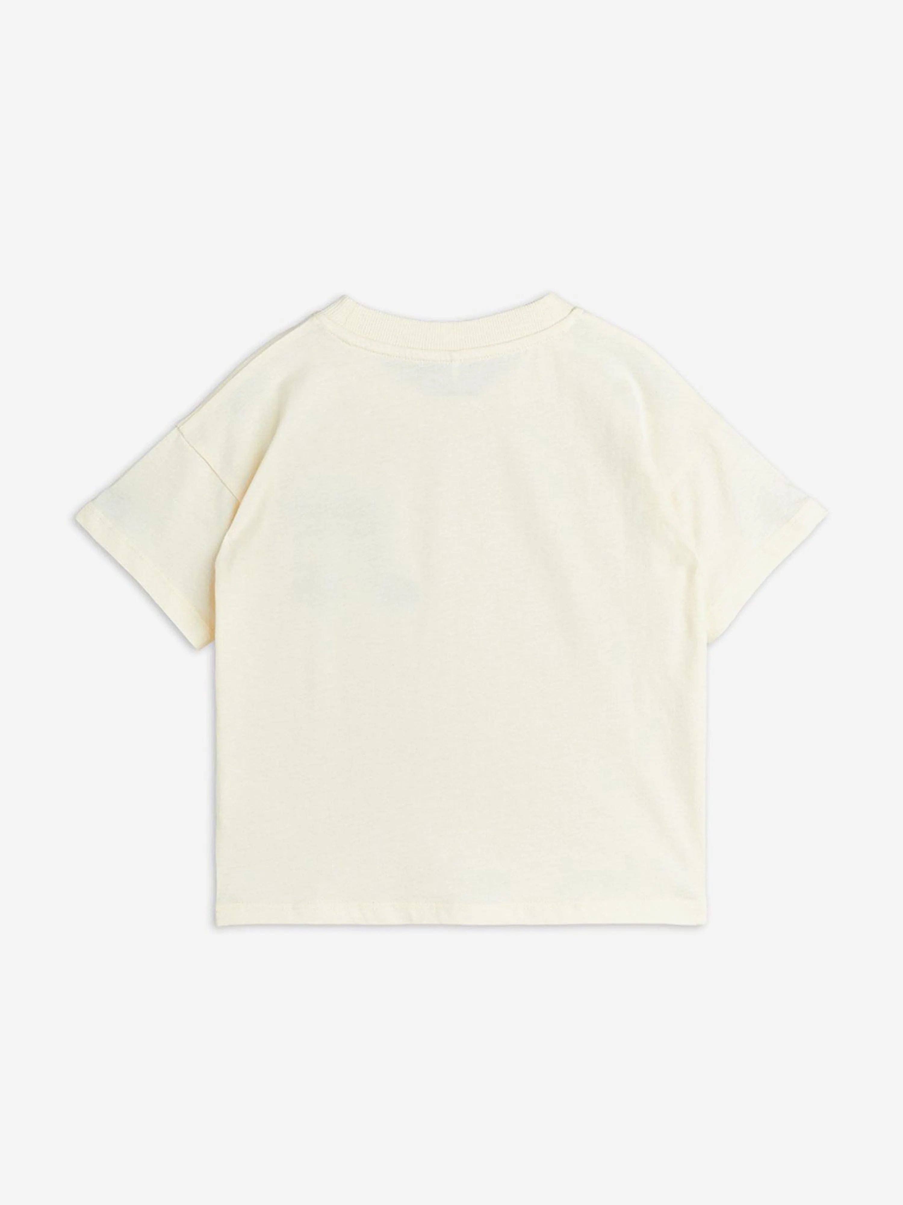 Kids Note Chenille T-Shirt in Elfenbein